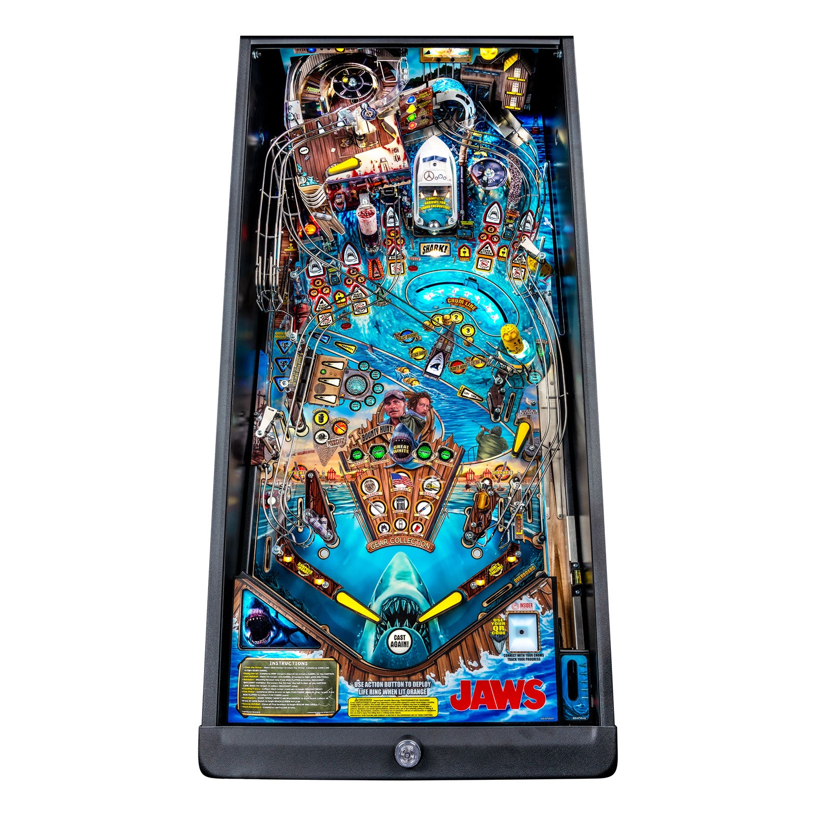 Nitro Pinball Sales USA Stern Pinball Machine Jaws Premium