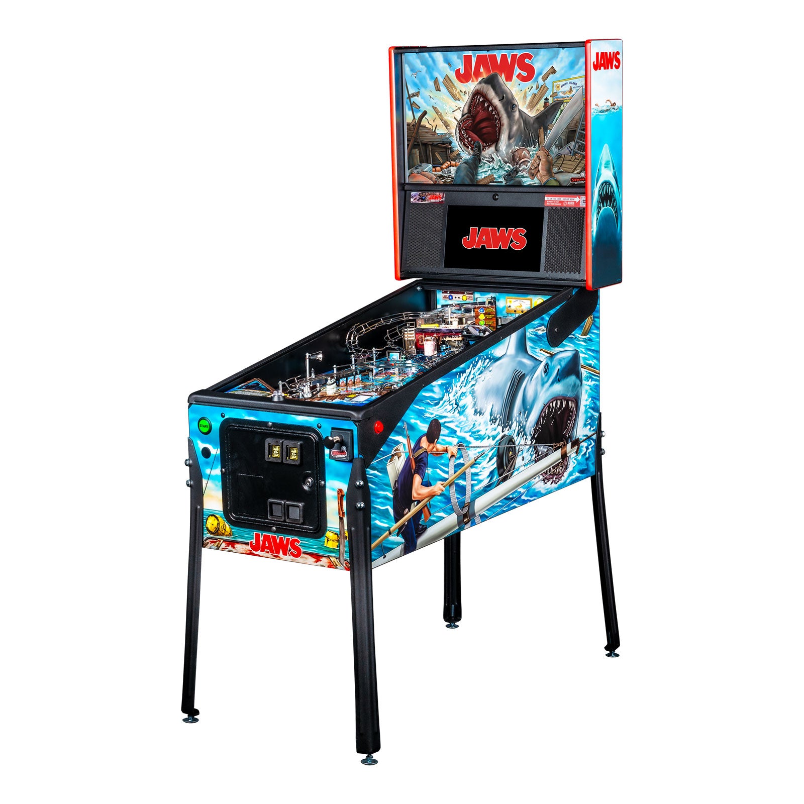 Nitro Pinball Sales USA Stern Pinball Machine Jaws Premium