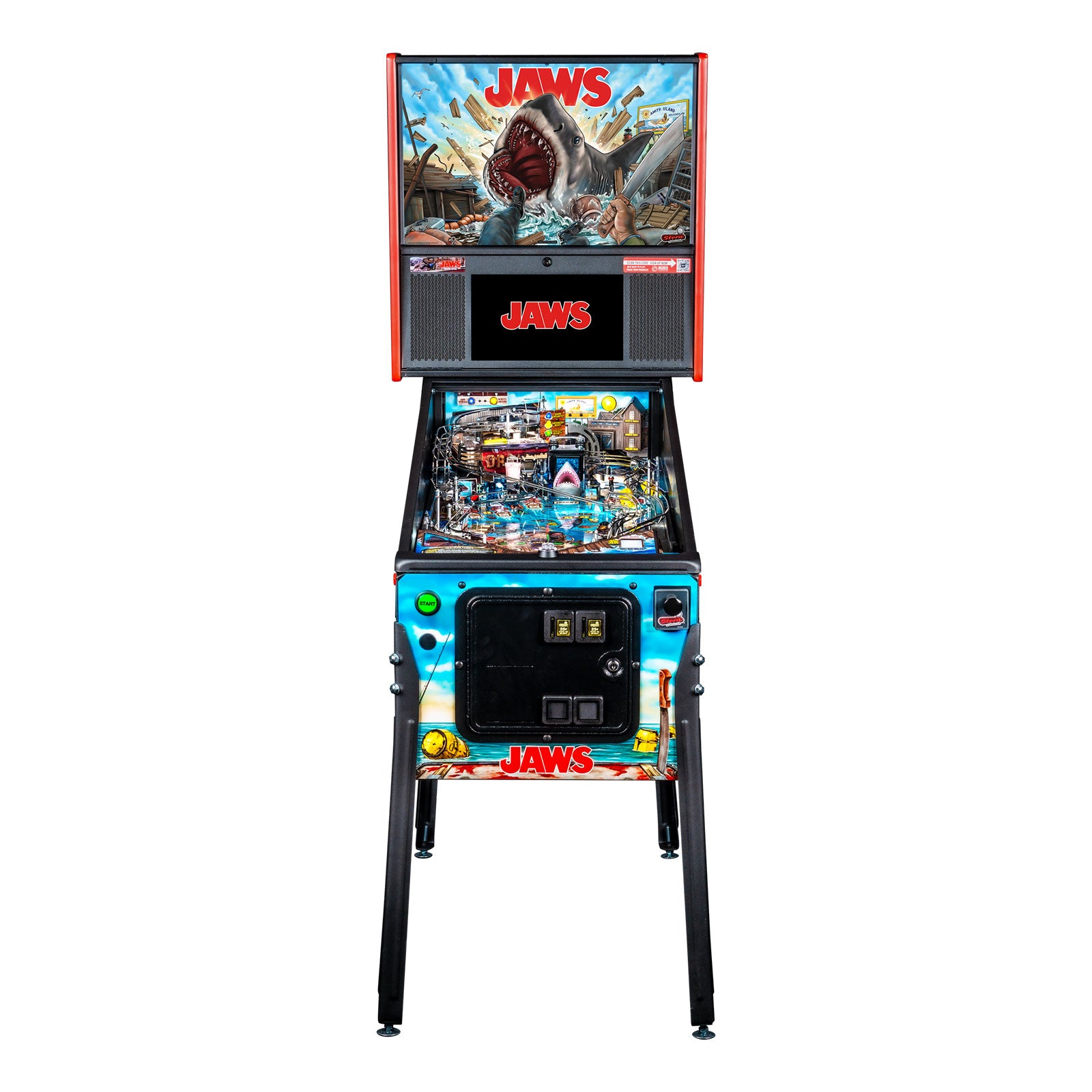 Nitro Pinball Sales USA Stern Pinball Machine Jaws Premium