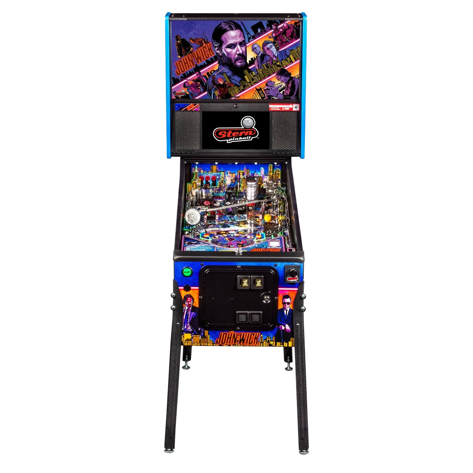 Nitro Pinball Sales USA Stern Pinball Machine John Wick Premium