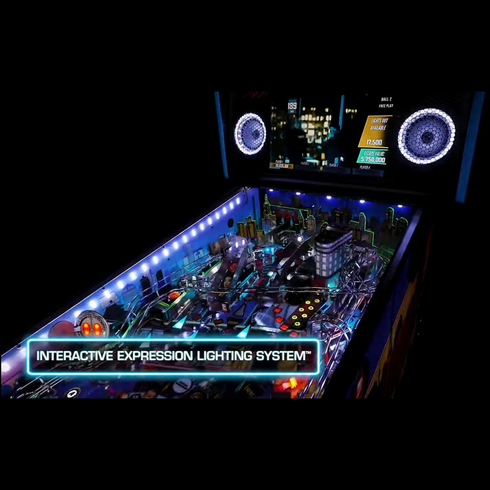 Nitro Pinball Sales Parts & Accessories John Wick Cabinet Expression Lights