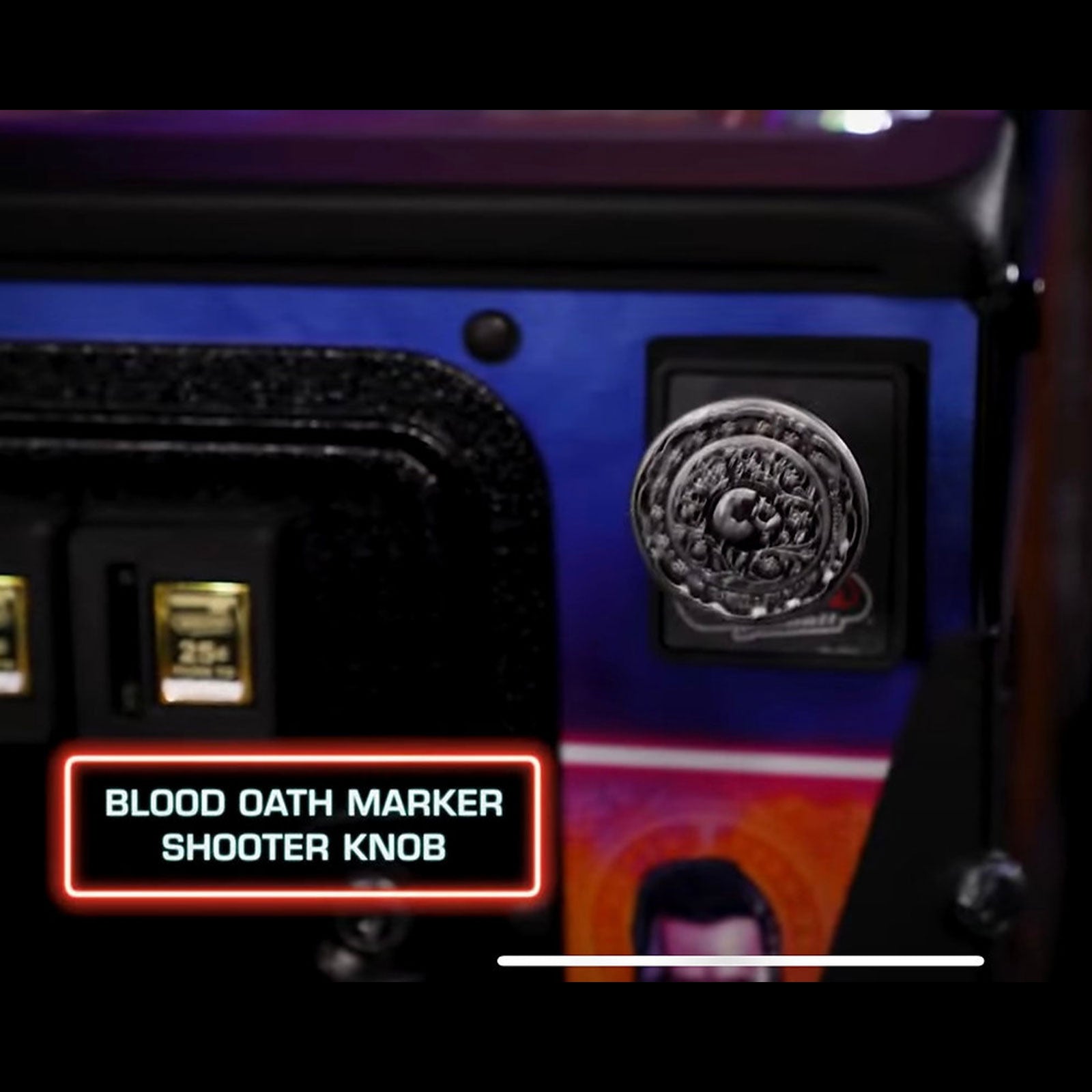 Nitro Pinball Sales Parts & Accessories Stern John Wick Shooter Knob