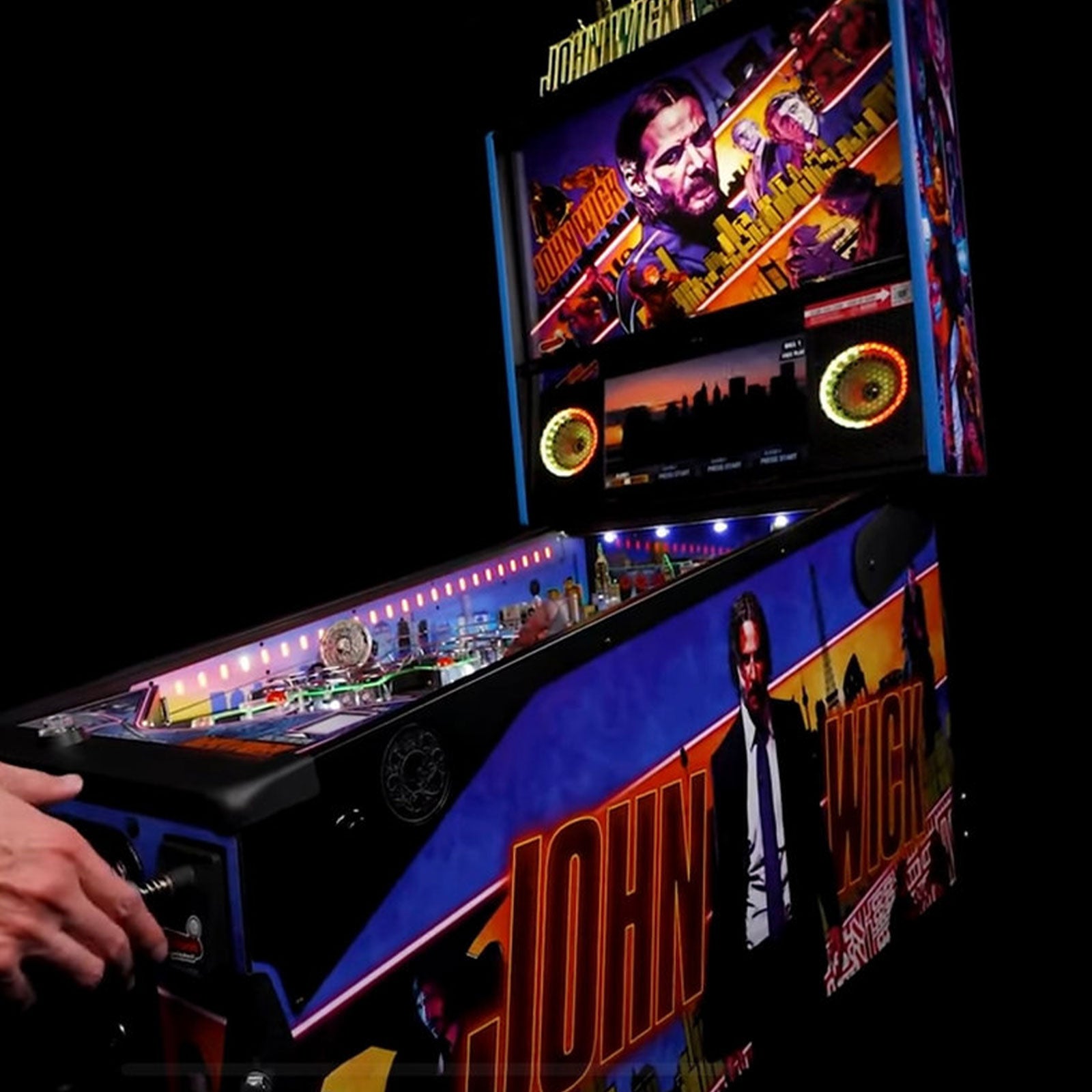 Nitro Pinball Sales Parts & Accessories John Wick Side Armor