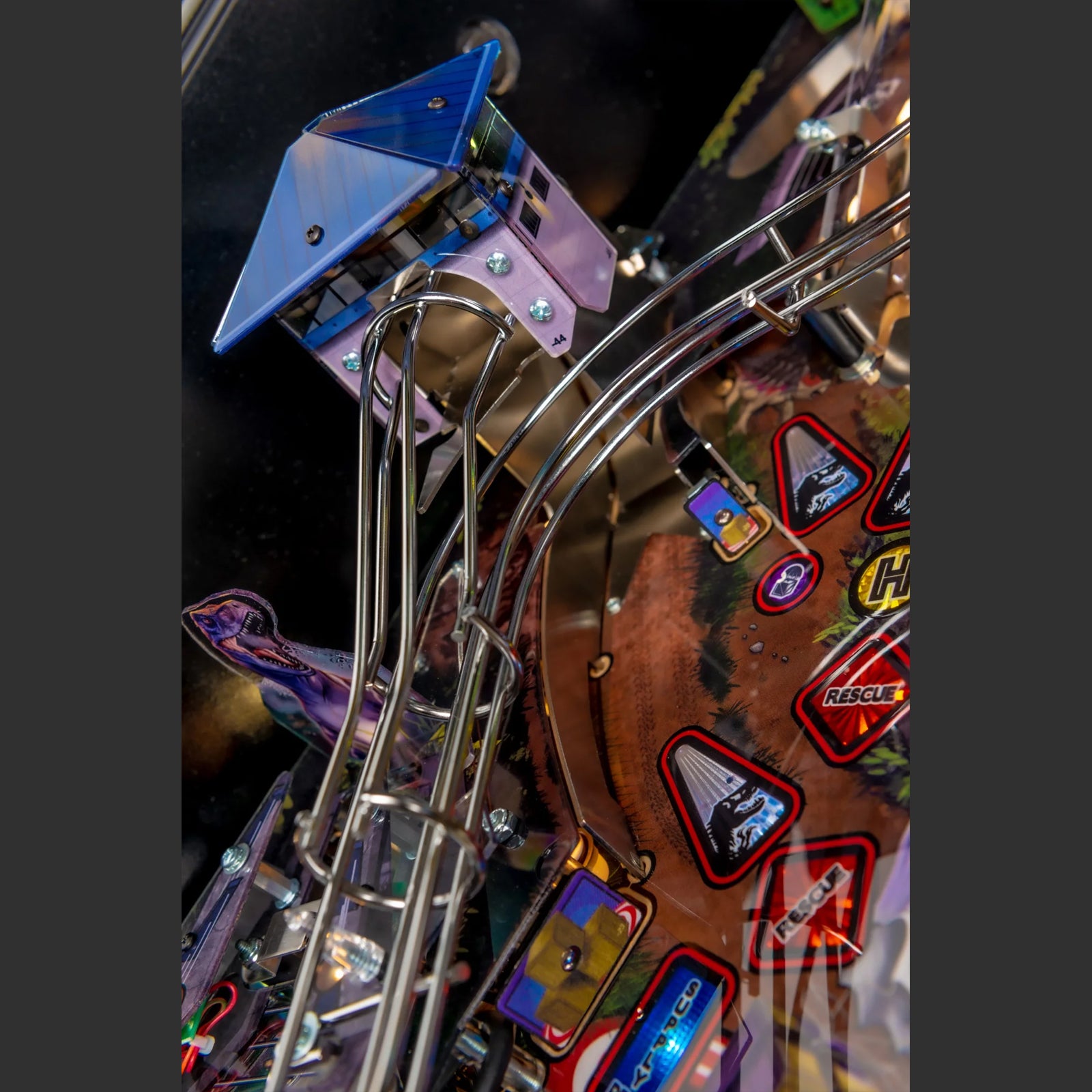 Nitro Pinball Sales USA Stern Jurassic Park PRO Stern pinball Playfield
