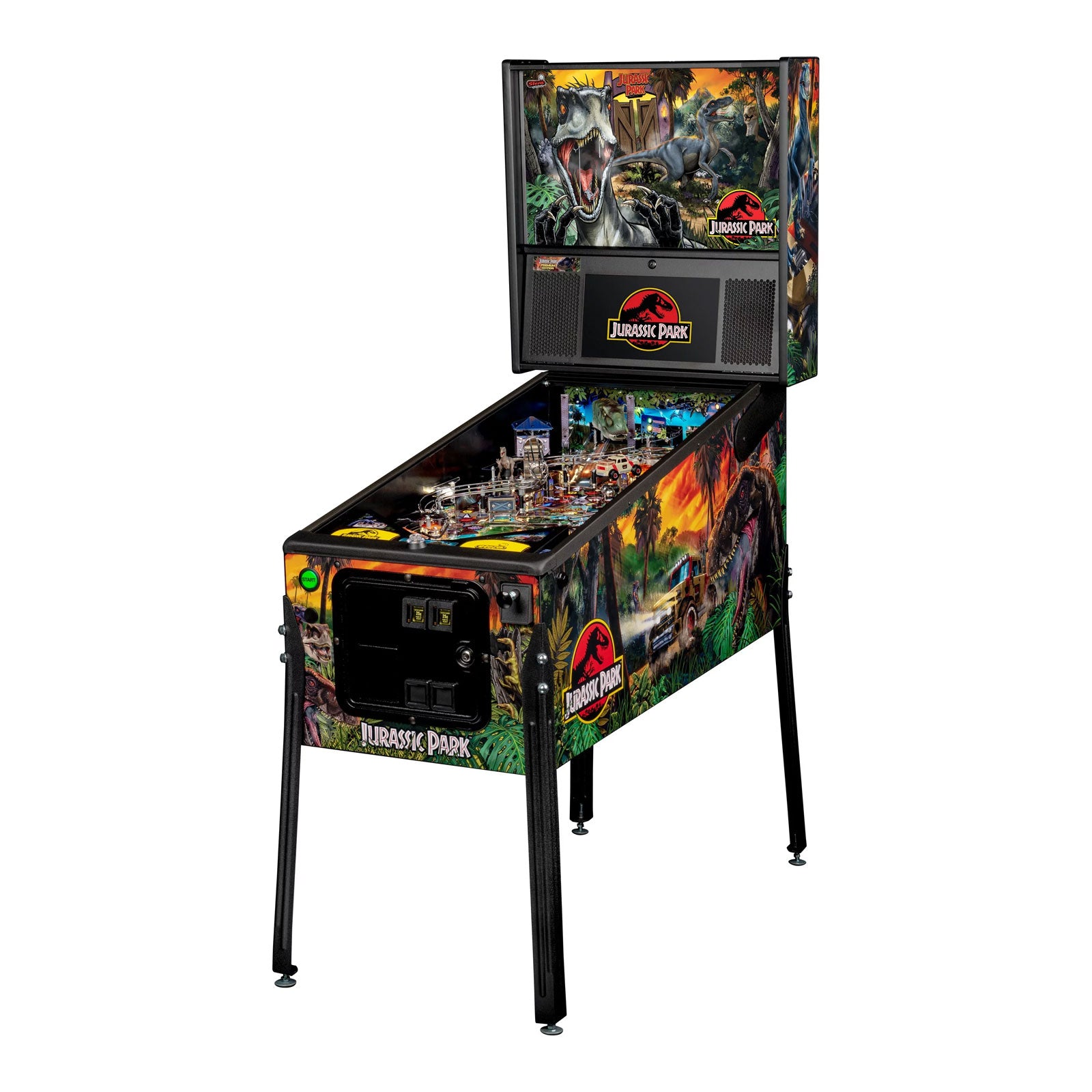 Nitro Pinball Sales USA Stern Pinball Machine Jurassic Park Premium