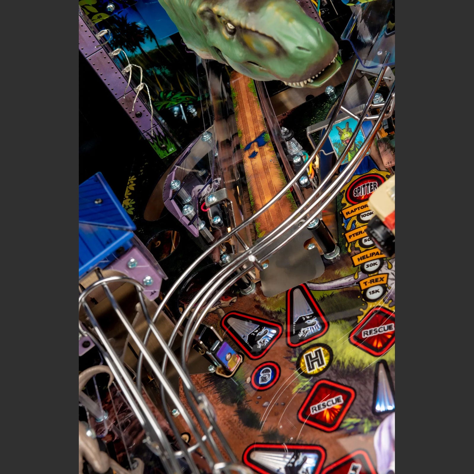 Nitro Pinball Sales USA Stern Pinball Machine Jurassic Park Premium