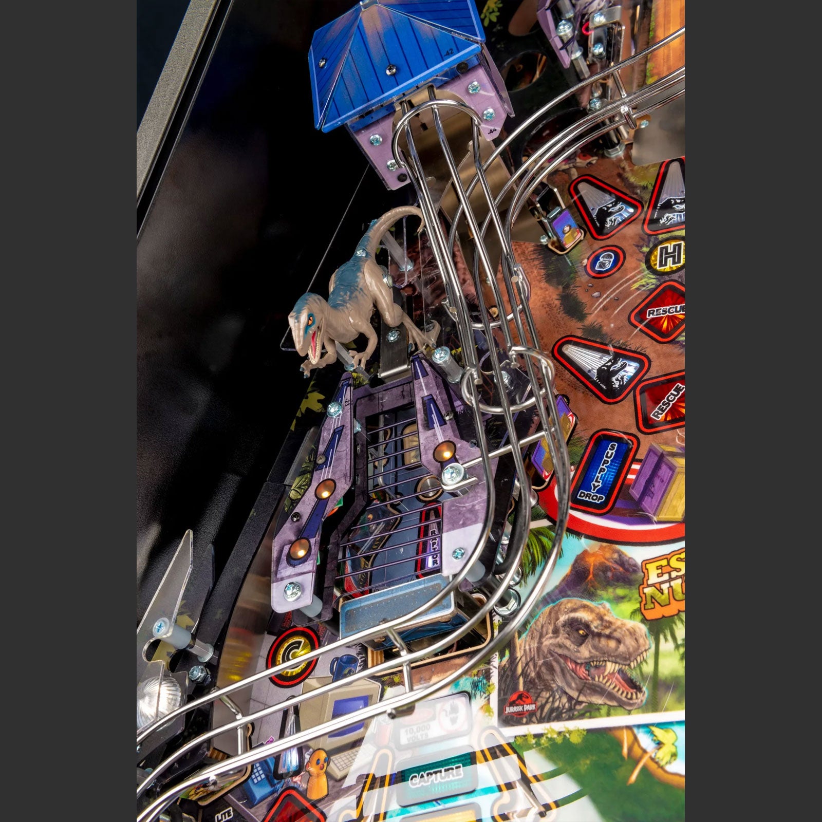 Nitro Pinball Sales USA Stern Pinball Machine Jurassic Park Premium