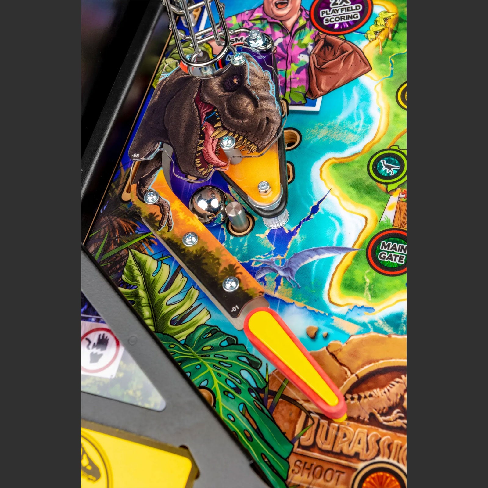 Nitro Pinball Sales USA Stern Pinball Machine Jurassic Park Premium