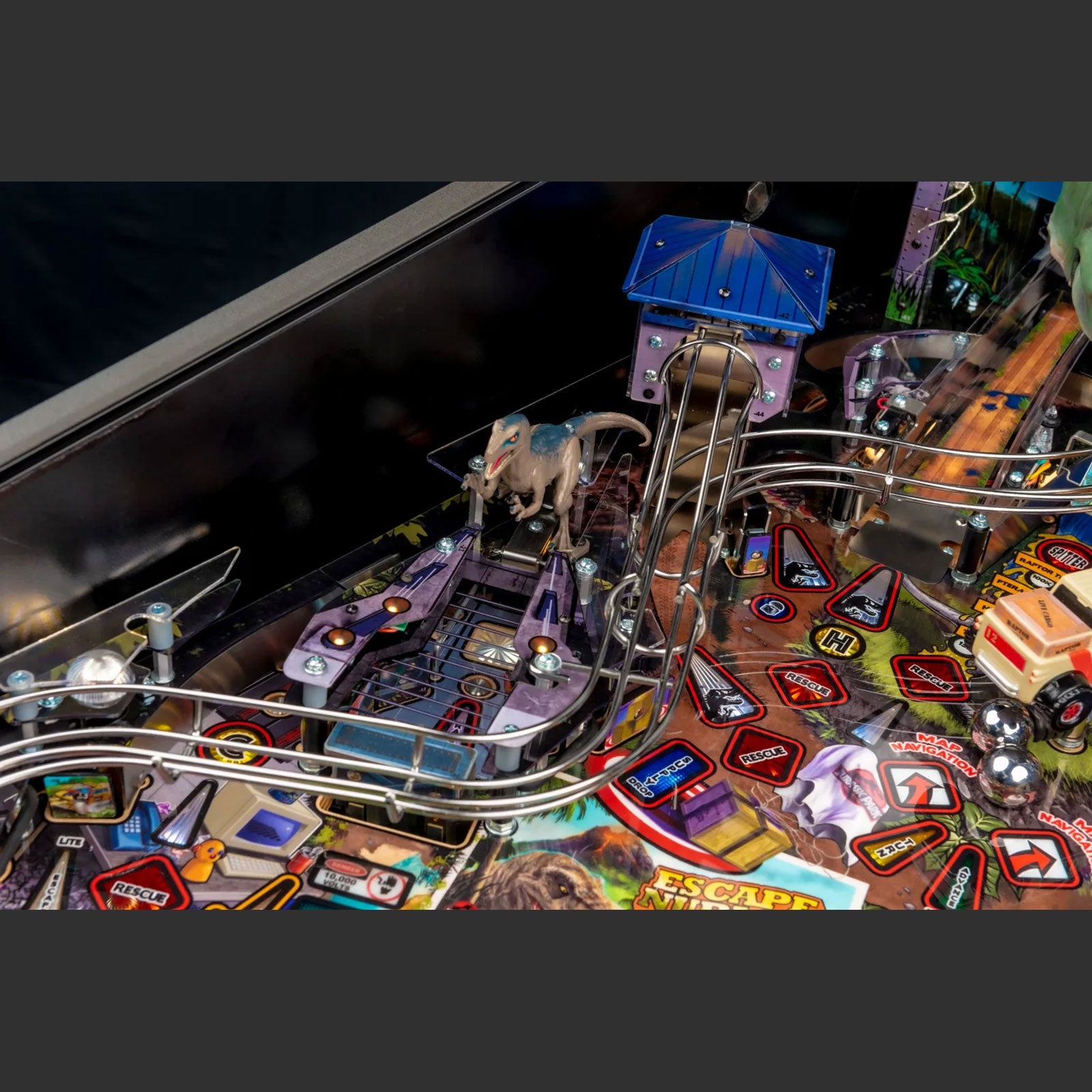 Nitro Pinball Sales USA Stern Pinball Machine Jurassic Park Premium