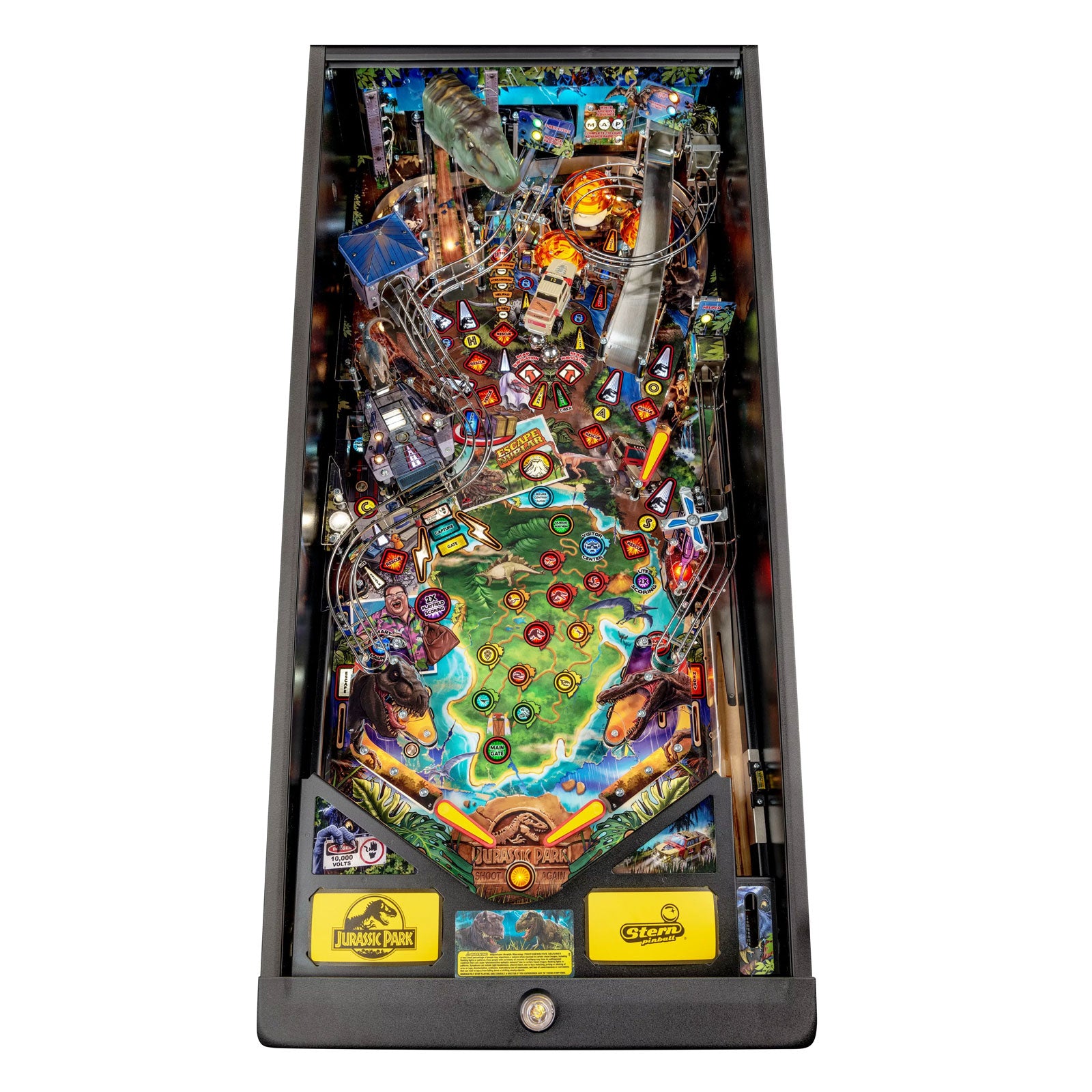 Nitro Pinball Sales USA Stern Pinball Machine Jurassic Park Premium