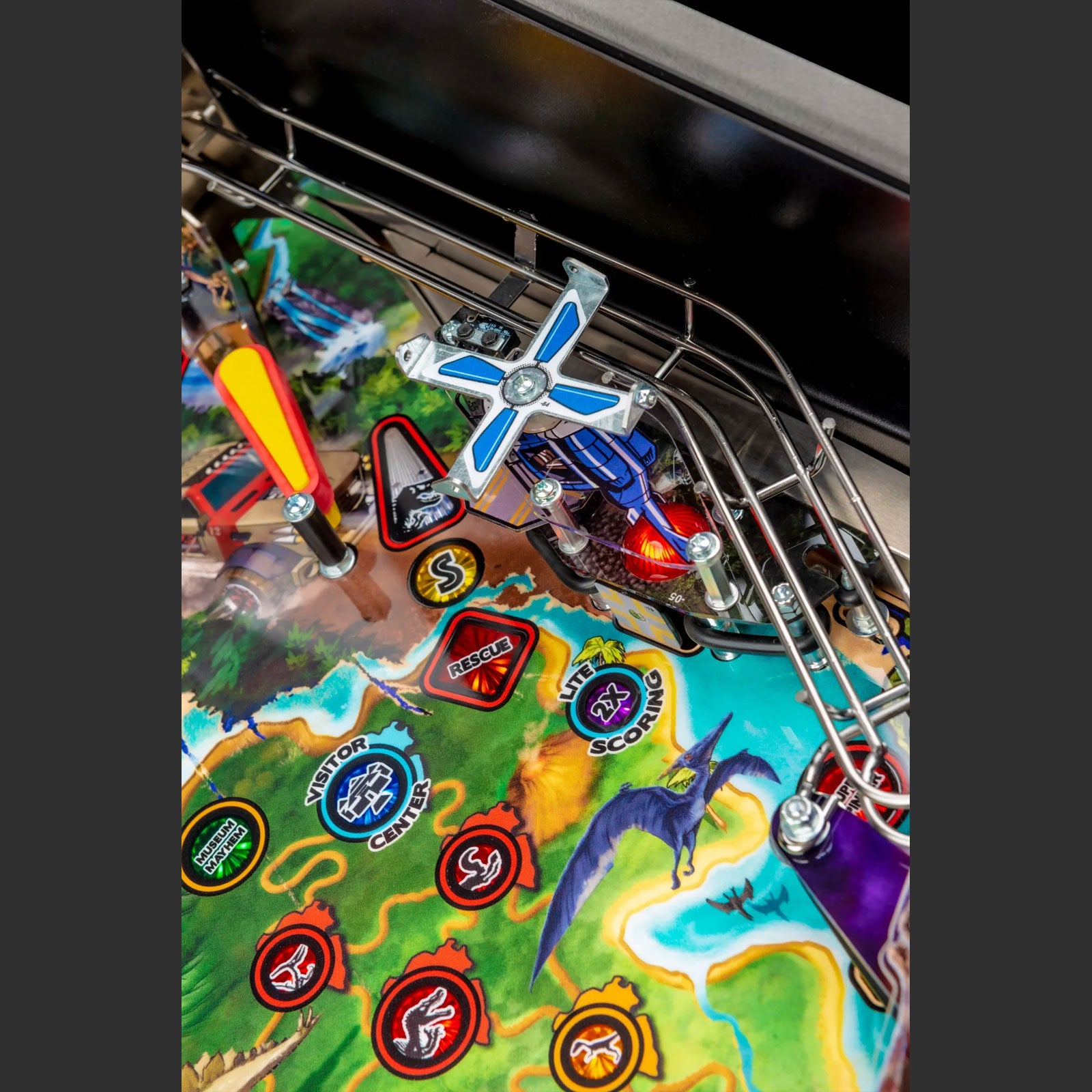 Nitro Pinball Sales USA Stern Pinball Machine Jurassic Park Premium