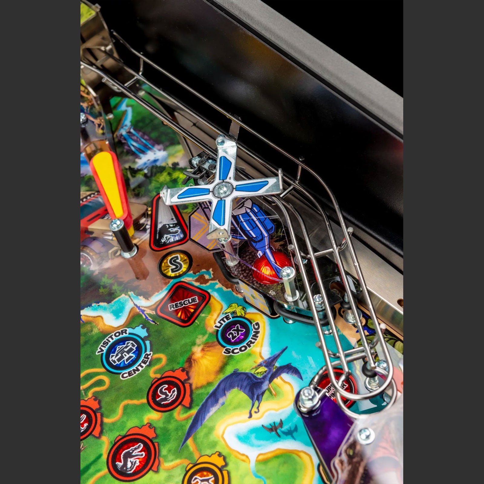 Nitro Pinball Sales USA Stern Pinball Machine Jurassic Park Premium