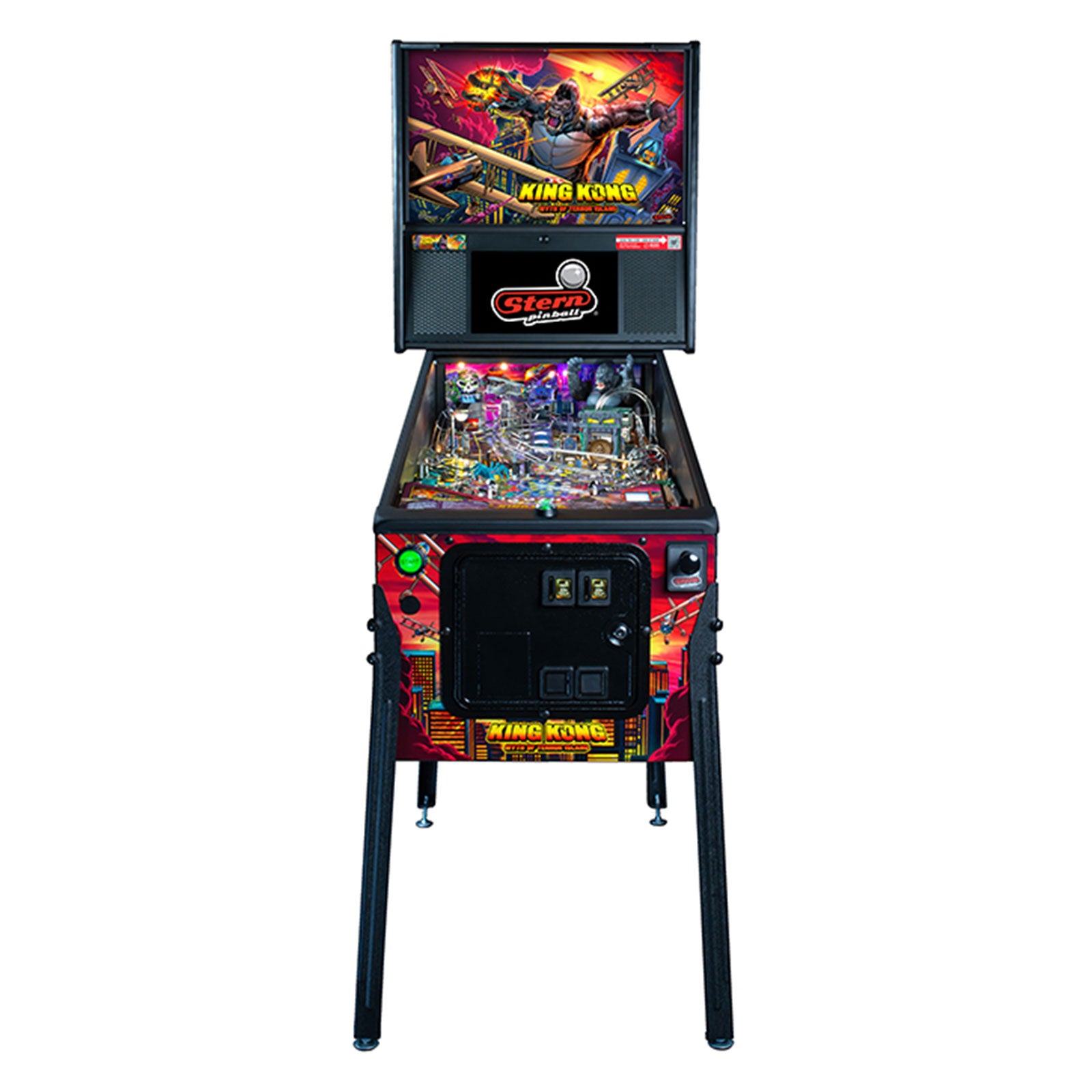 Nitro Pinball Sales Stern Pinball Machines KING KONG: Myth of Terror Island PREMIUM