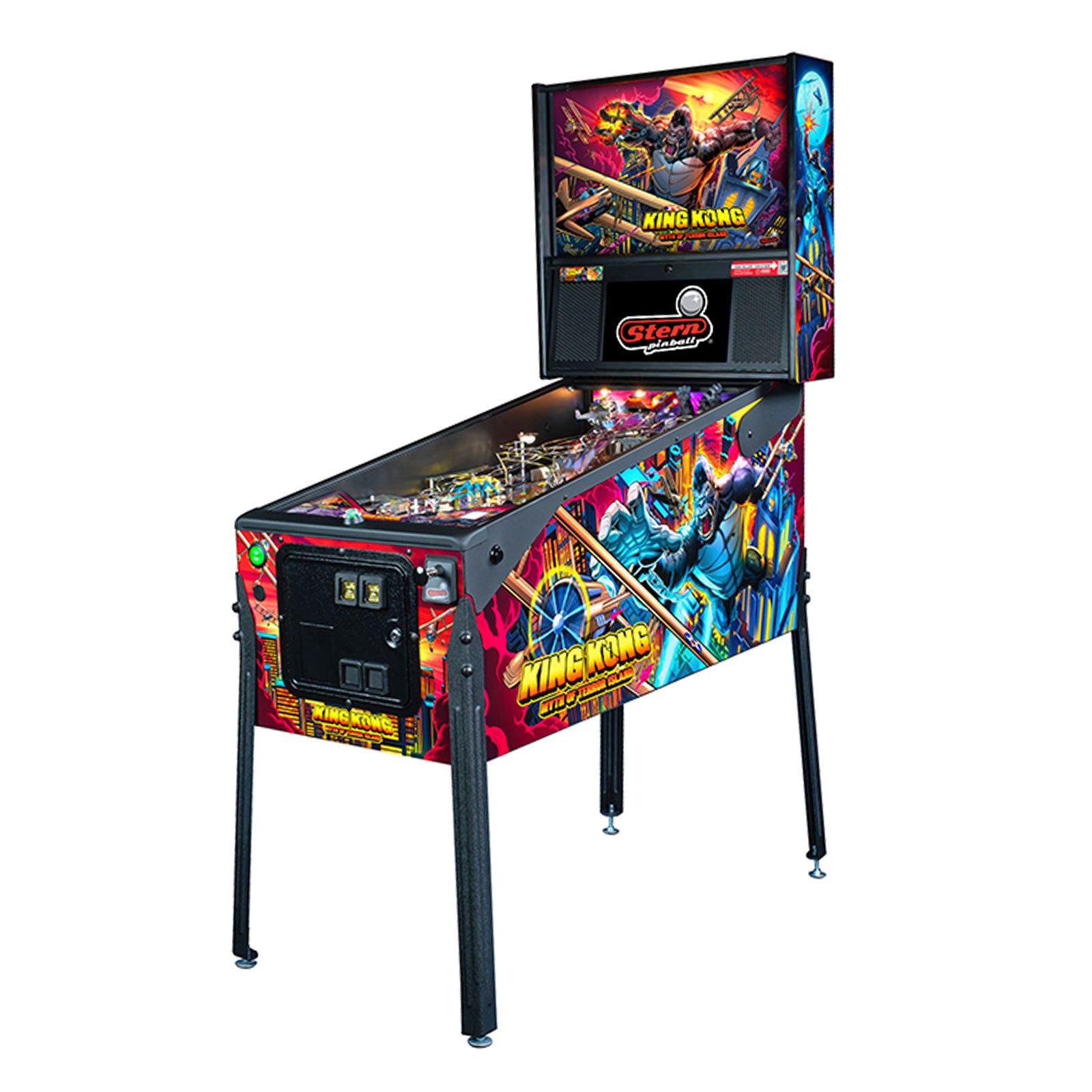 Nitro Pinball Sales Stern Pinball Machines KING KONG: Myth of Terror Island PREMIUM