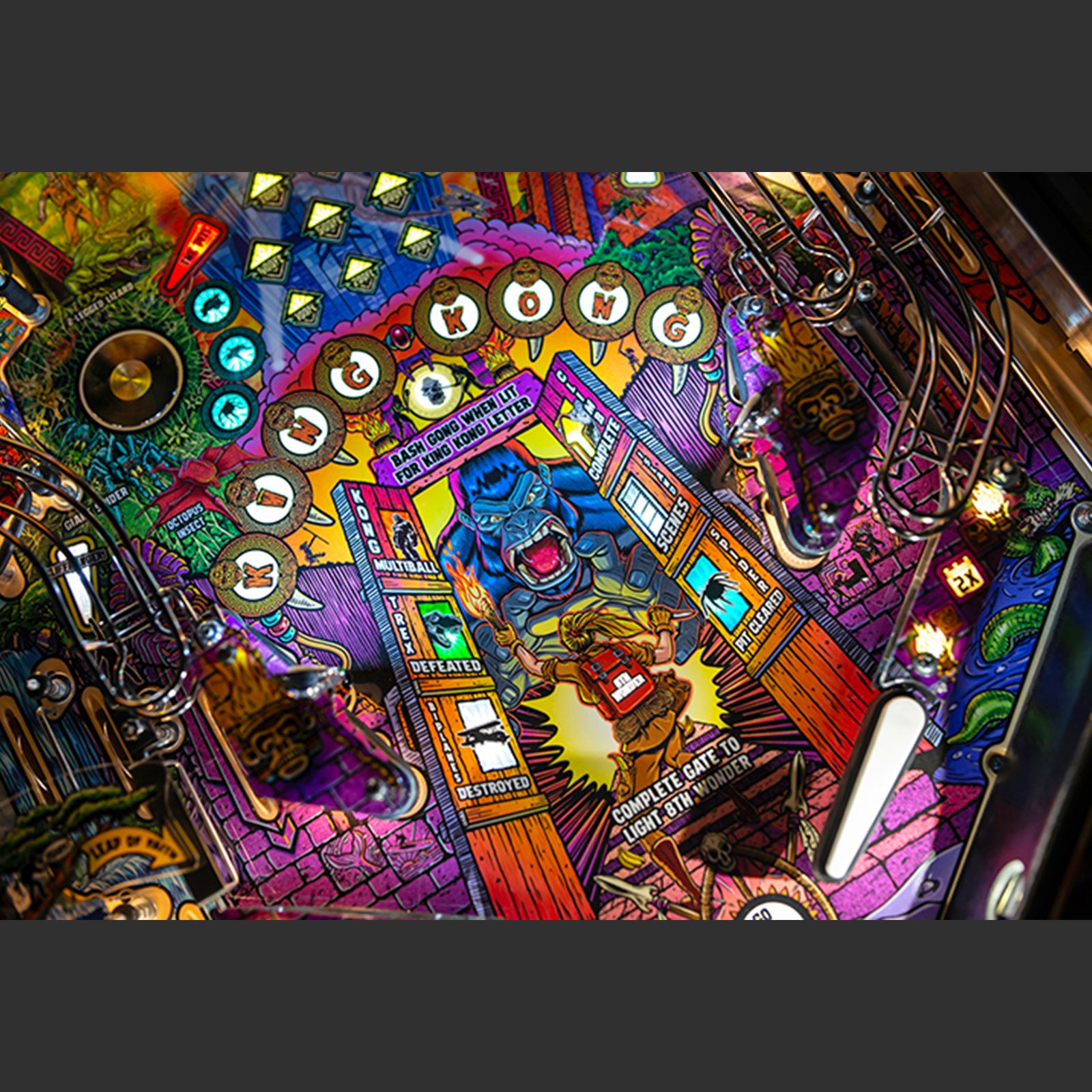 Nitro Pinball Sales Stern Pinball Machines KING KONG: Myth of Terror Island PRO