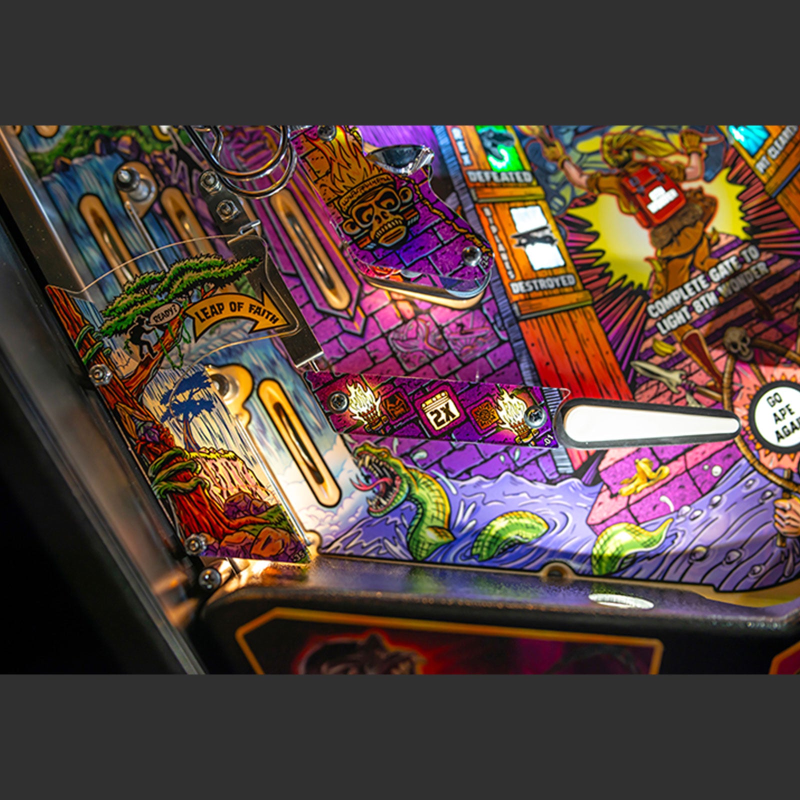 Nitro Pinball Sales Stern Pinball Machines KING KONG: Myth of Terror Island PRO