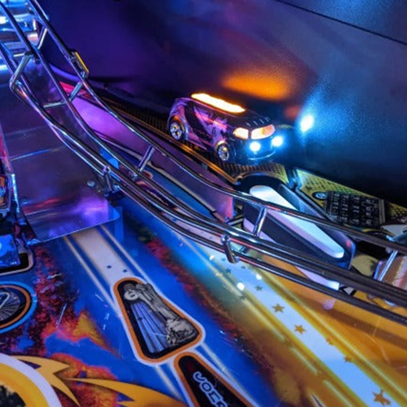 Nitro Pinball Sales USA Stern Accessories Led Zeppelin Pinball Illuminated Haulin' Gas