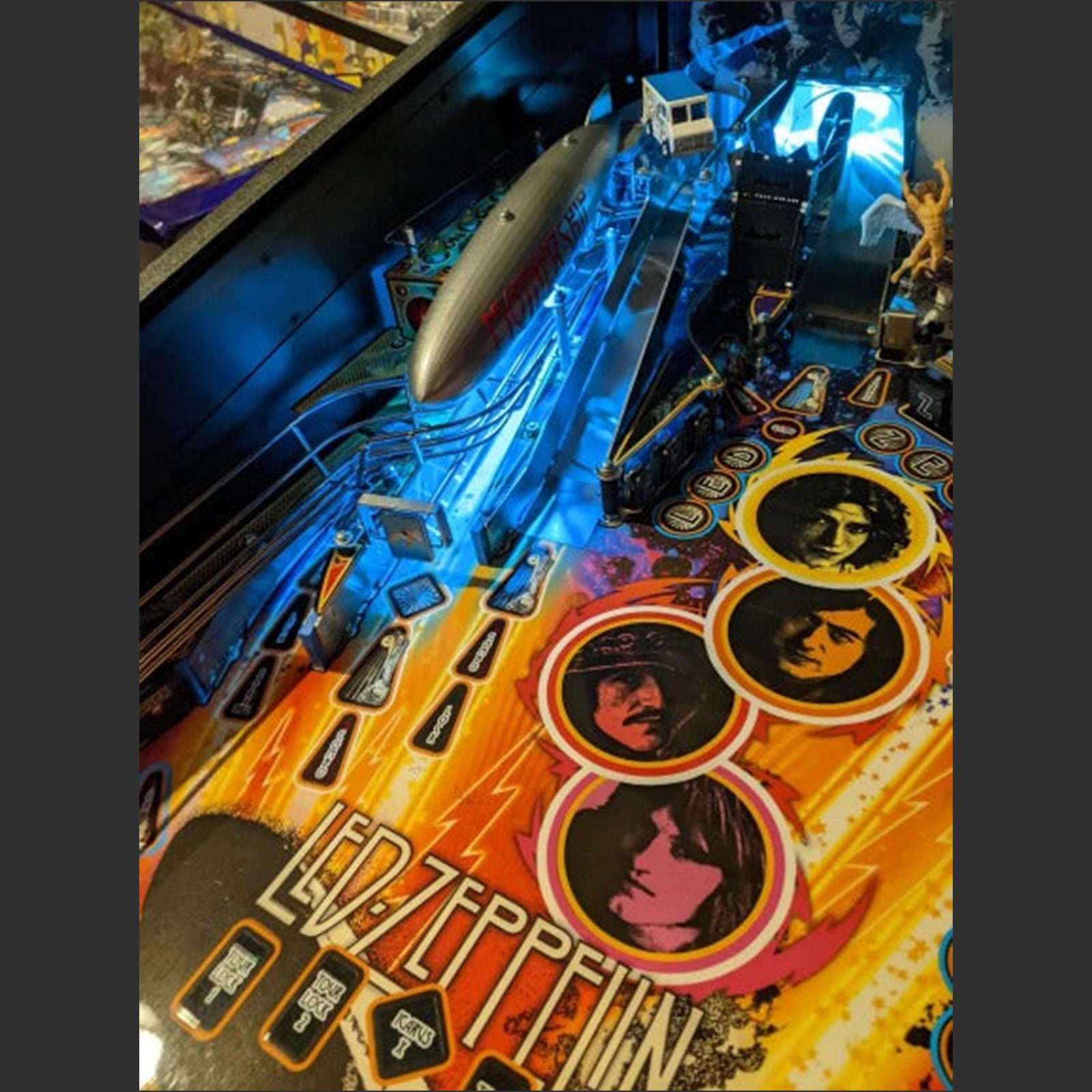 Nitro Pinball Sales USA Stern Accessories Led Zeppelin Pinball RGB Combo w/Mothership Decal