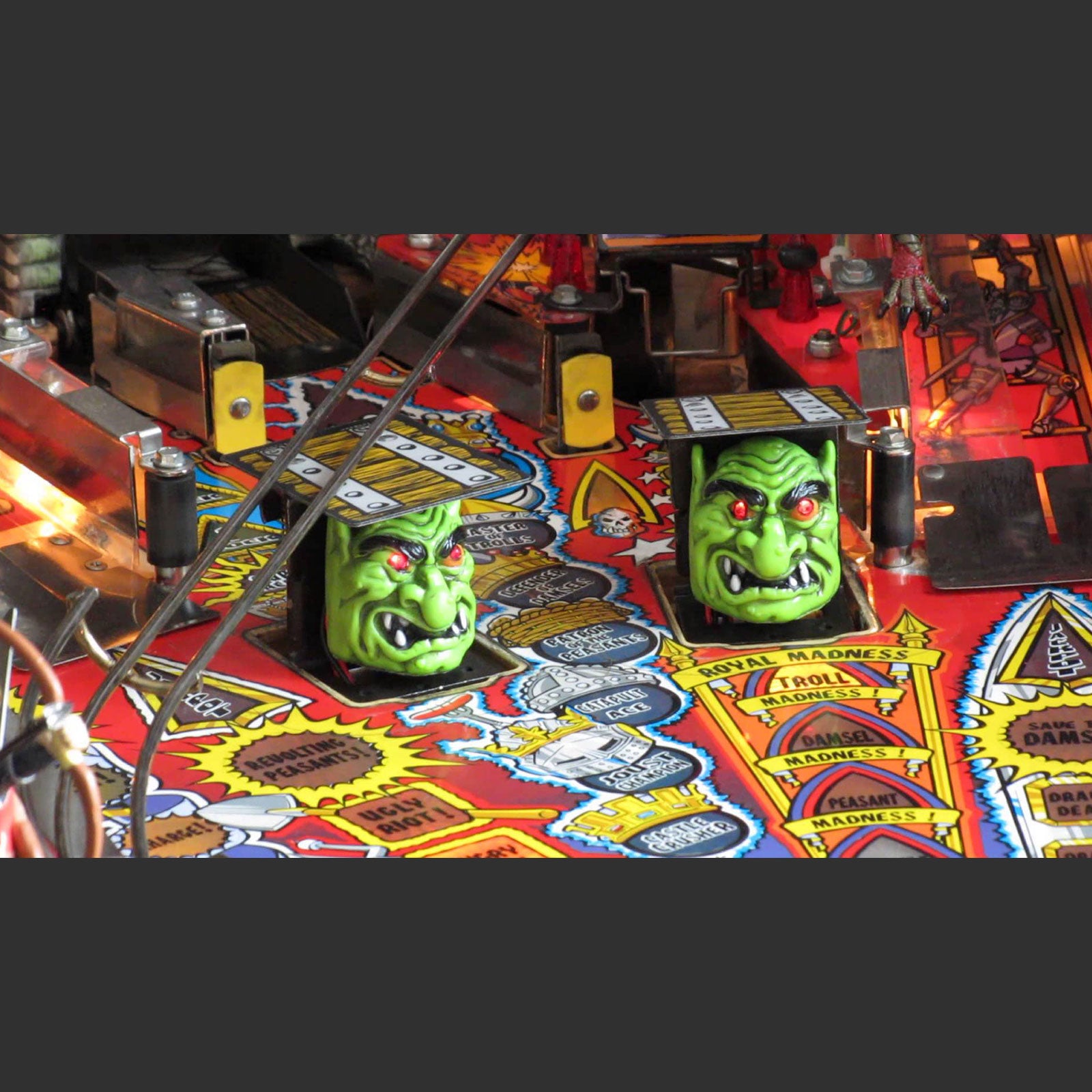 Nitro Pinball Sales Pinball Machine Medieval Madness Remake: MERLIN EDITION