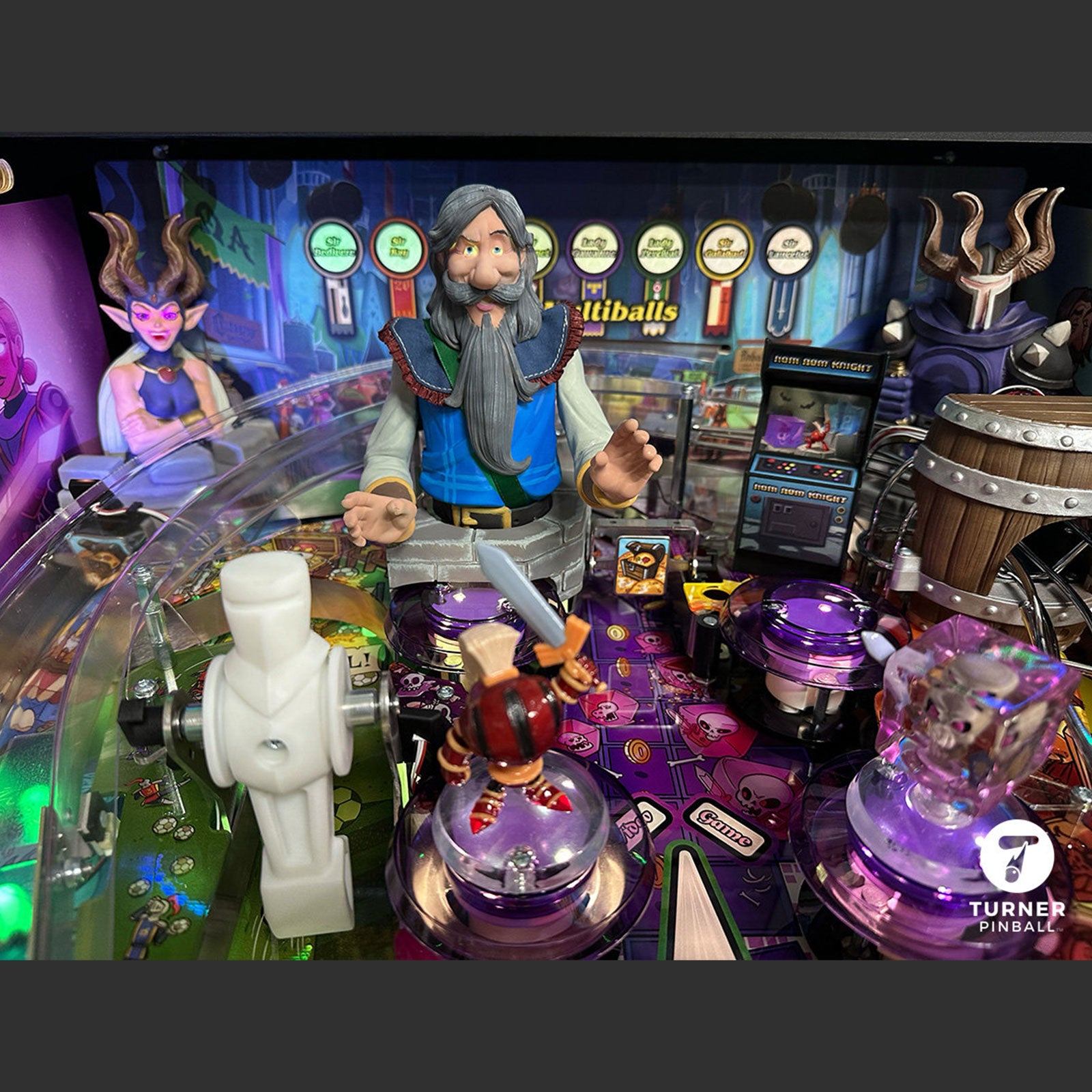 Nitro Pinball Sales Pinball Machine Merlin's Arcade Pinball Machine by Turner Pinball