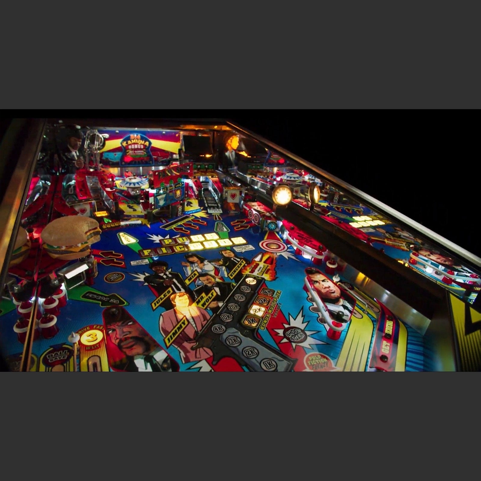 Nitro Pinball Sales USA Pulp Fiction: Special Edition Chicago Gaming Pinball Machine