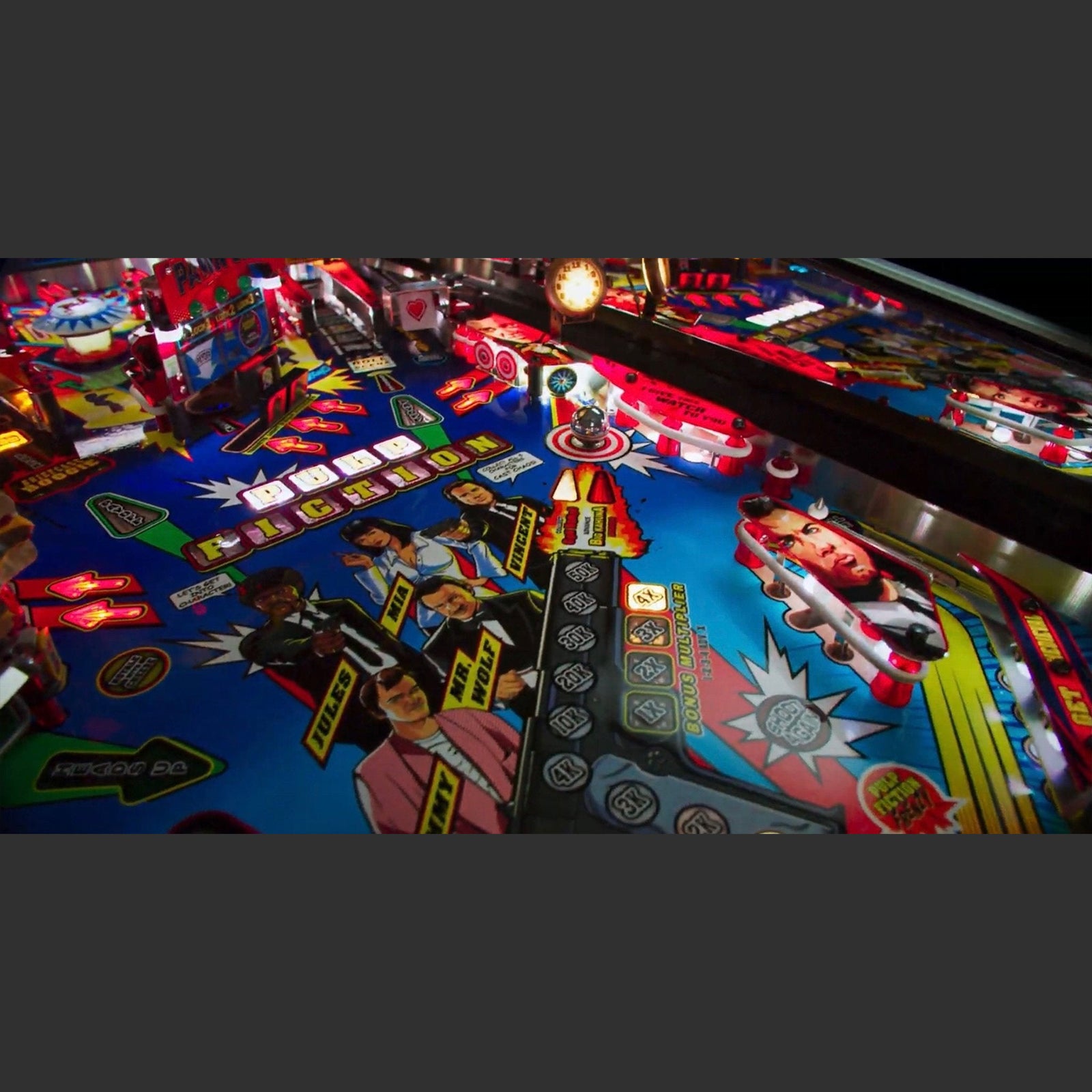 Nitro Pinball Sales USA Pulp Fiction: Special Edition Chicago Gaming Pinball Machine