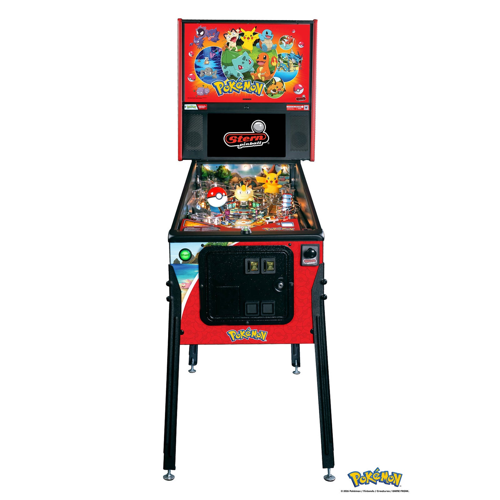Nitro Pinball Pokémon Pro Stern Pinball Machine