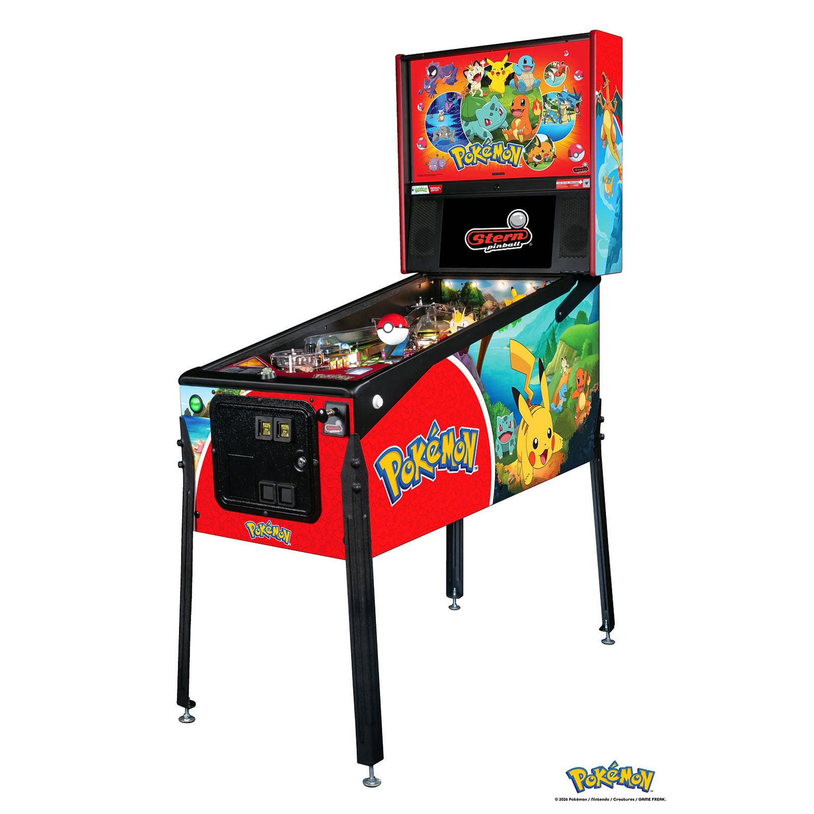 Nitro Pinball Pokémon Pro Stern Pinball Machine