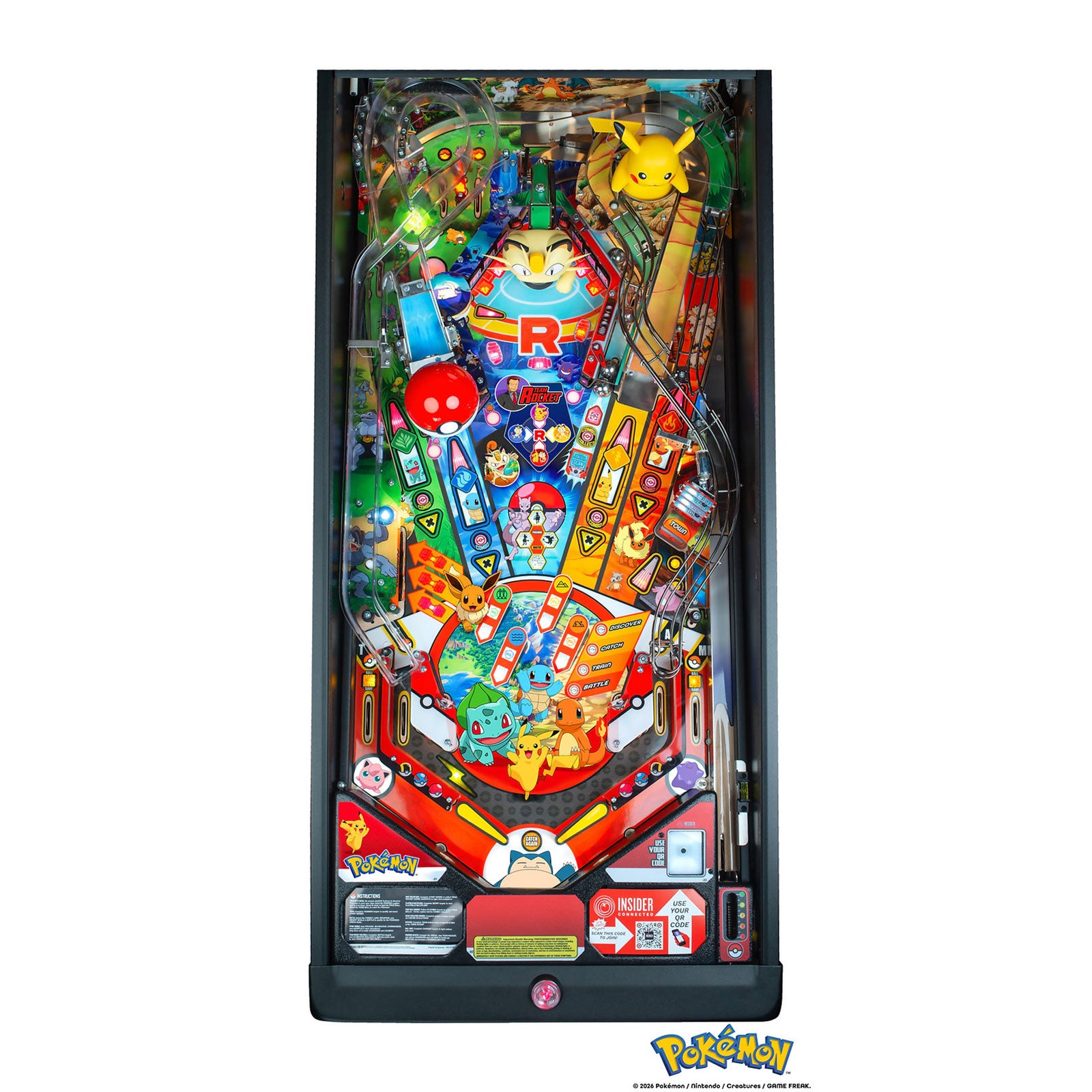 Nitro Pinball Pokémon Pro Stern Pinball Machine