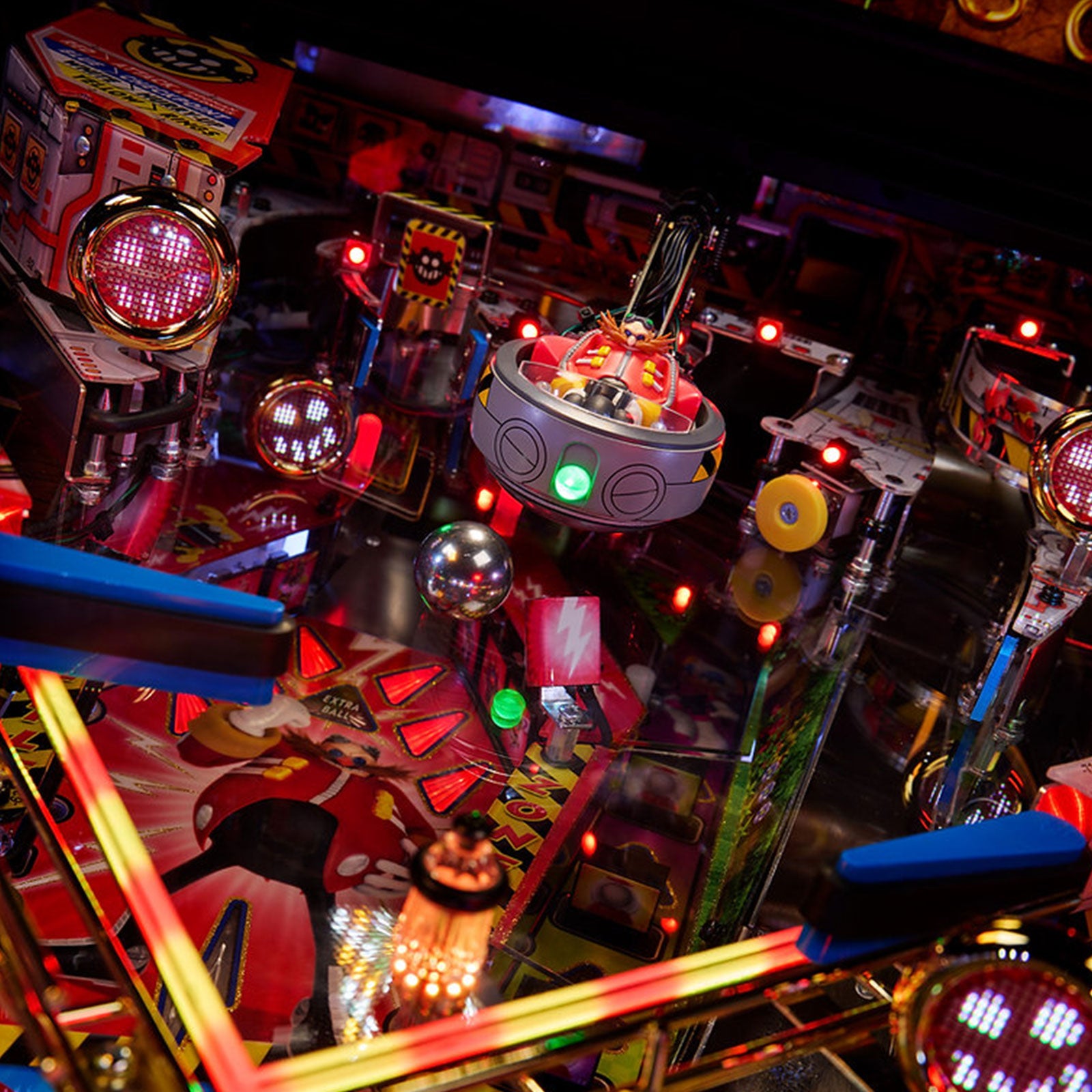 Nitro Pinball Sales SONIC The Hedgehog COLLECTOR Edition Jersey Jack Pinball Machine