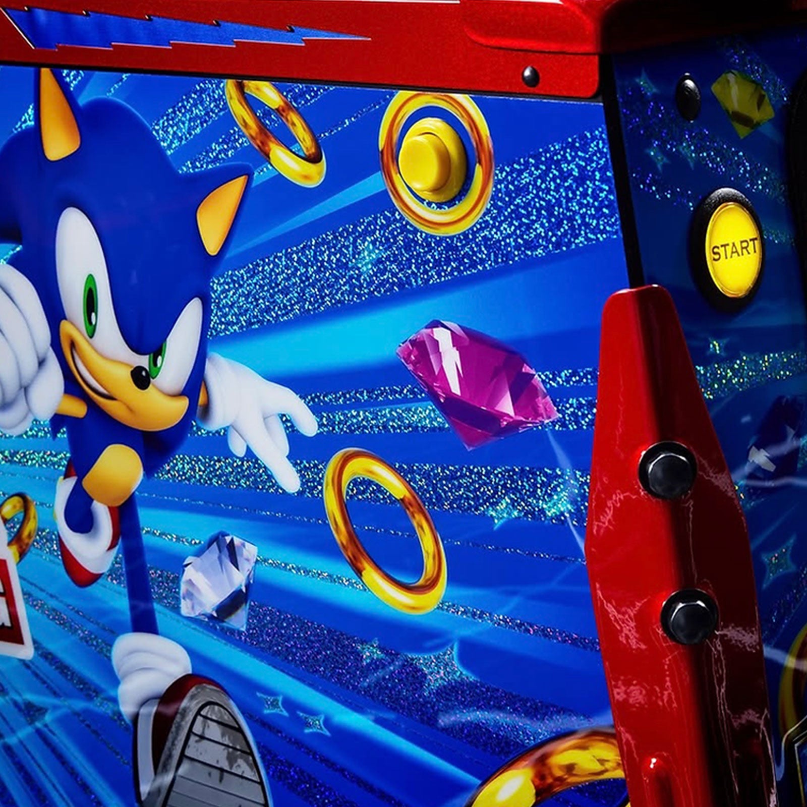Nitro Pinball Sales SONIC The Hedgehog COLLECTOR Edition Jersey Jack Pinball Machine