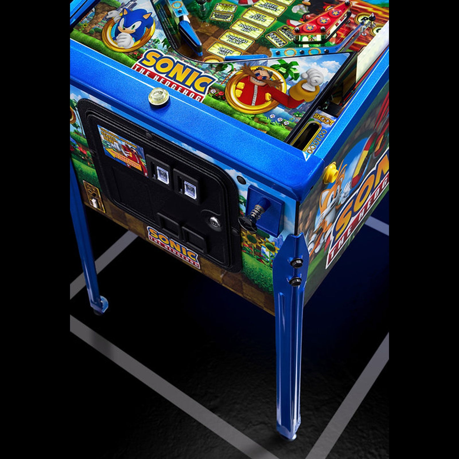 Nitro Pinball Sales SONIC The Hedgehog Special Edition Jersey Jack Pinball Machine