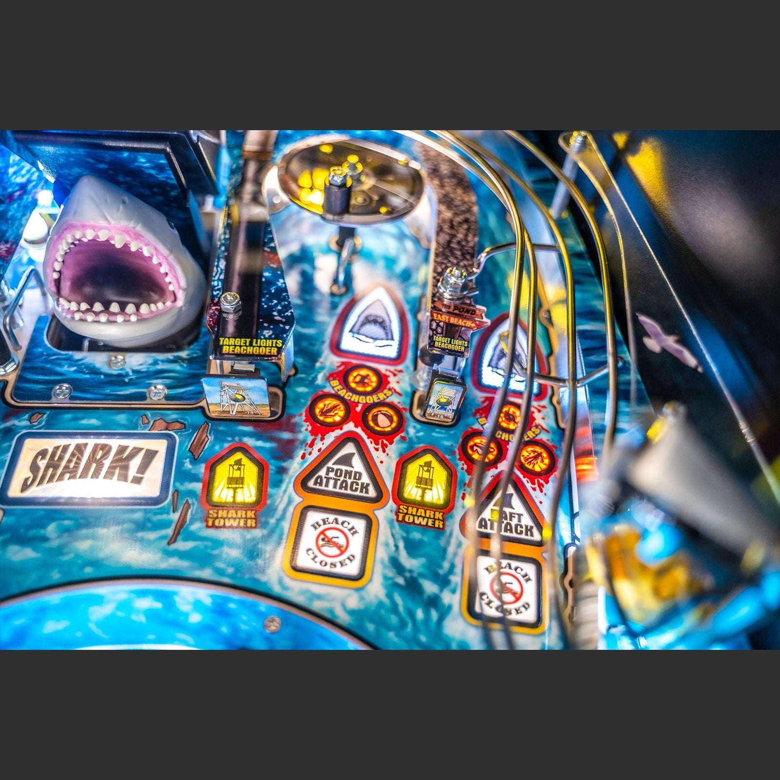 Nitro Pinball Sales USA Stern Pinball Machine Jaws Premium