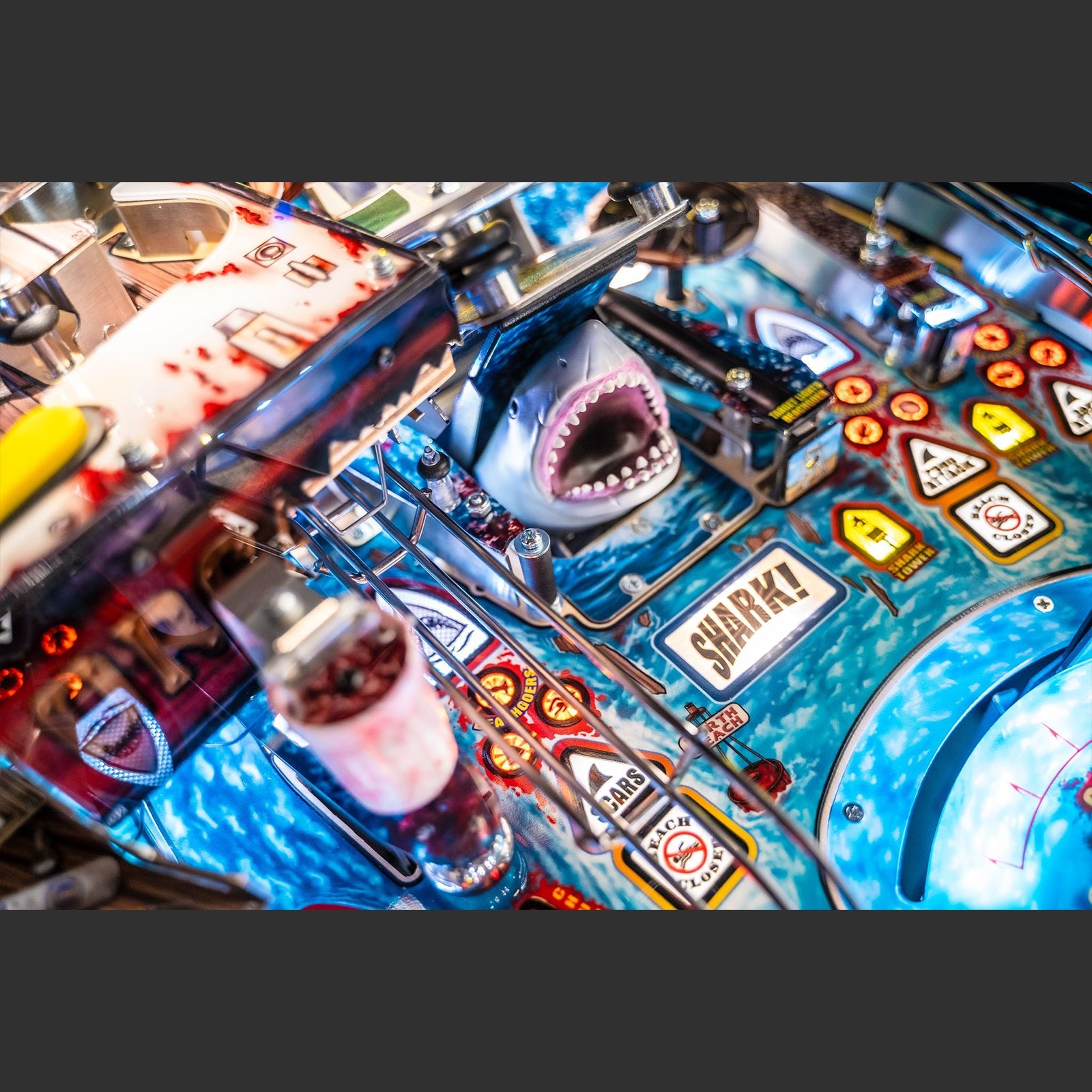Nitro Pinball Sales USA Stern Pinball Machine Jaws Premium