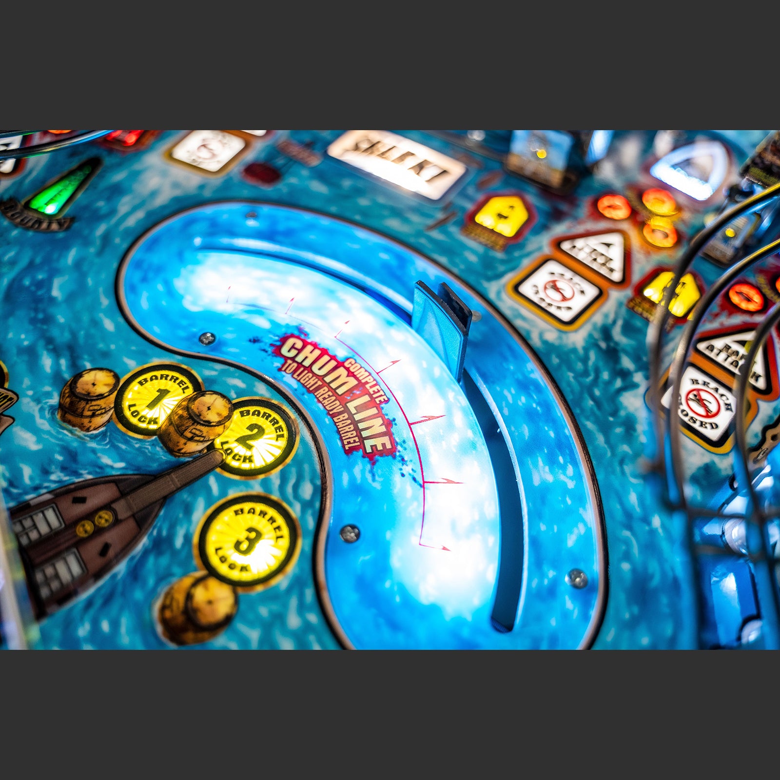 Nitro Pinball Sales USA Stern Pinball Machine Jaws Premium