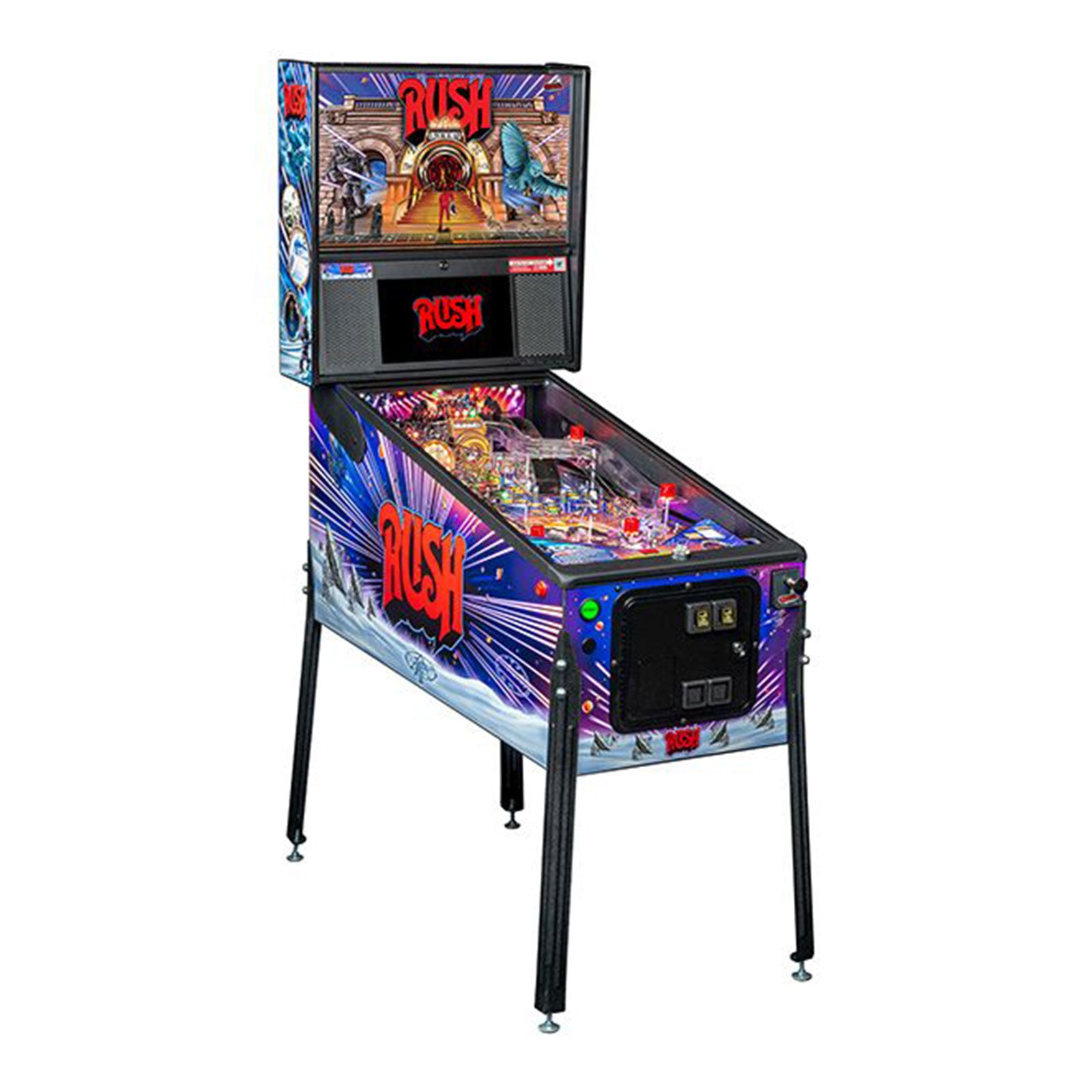 Nitro Pinball Sales USA Stern Pinball Machine RUSH-PREMIUM