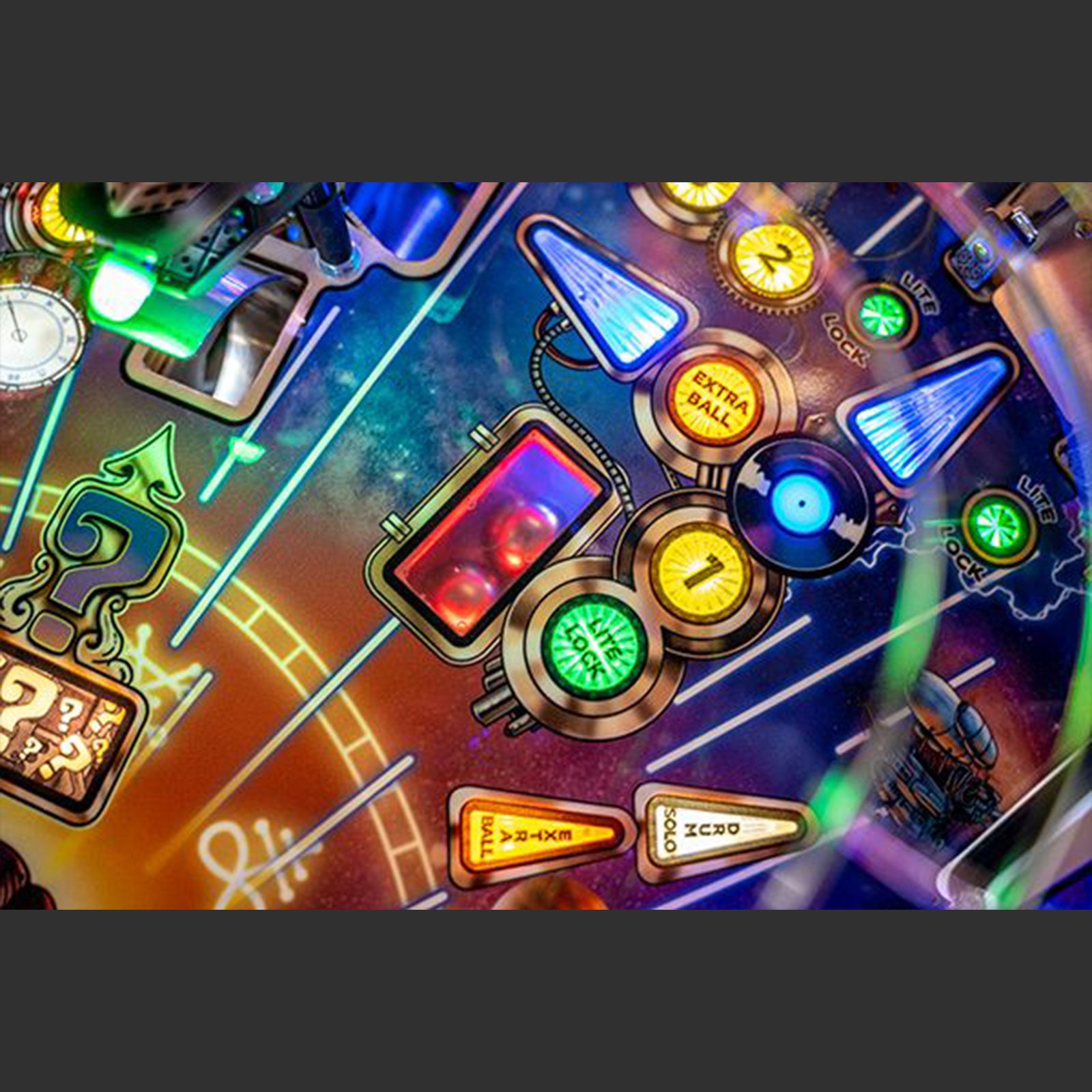 Nitro Pinball Sales USA Stern Pinball Machine RUSH-PREMIUM Playfield