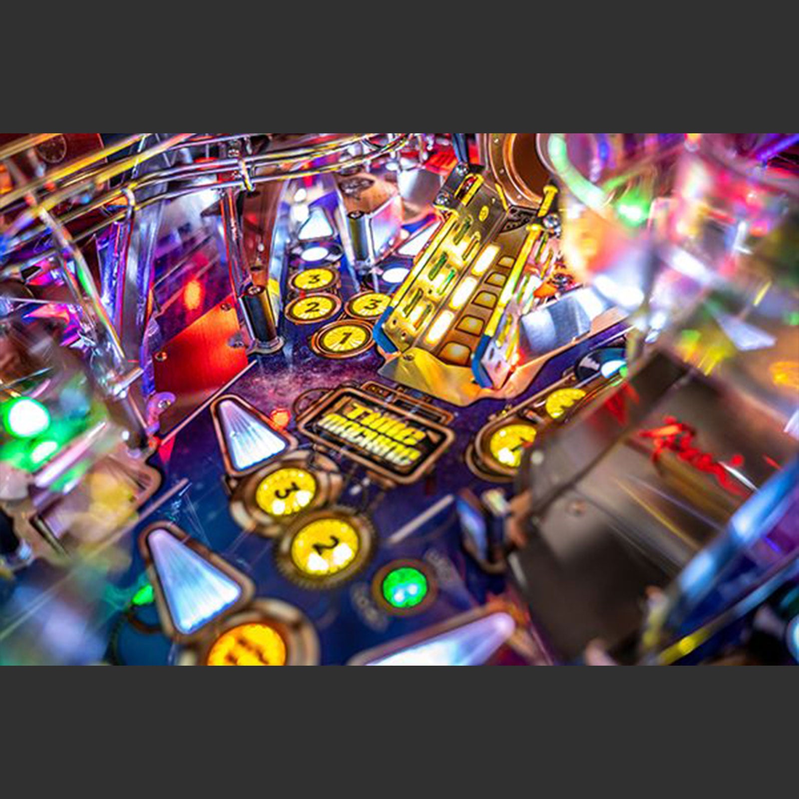 Nitro Pinball Sales USA Stern Pinball Machine RUSH-PREMIUM Playfield