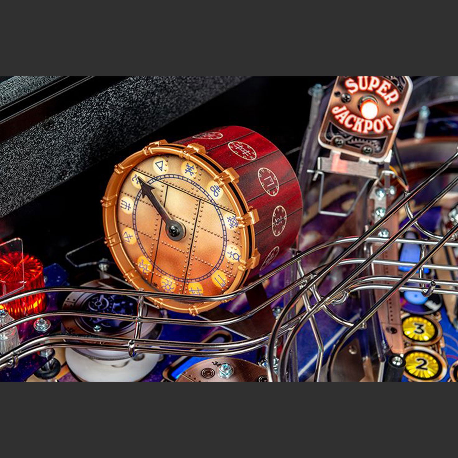Nitro Pinball Sales USA Stern Pinball Machine RUSH-PREMIUM Playfield