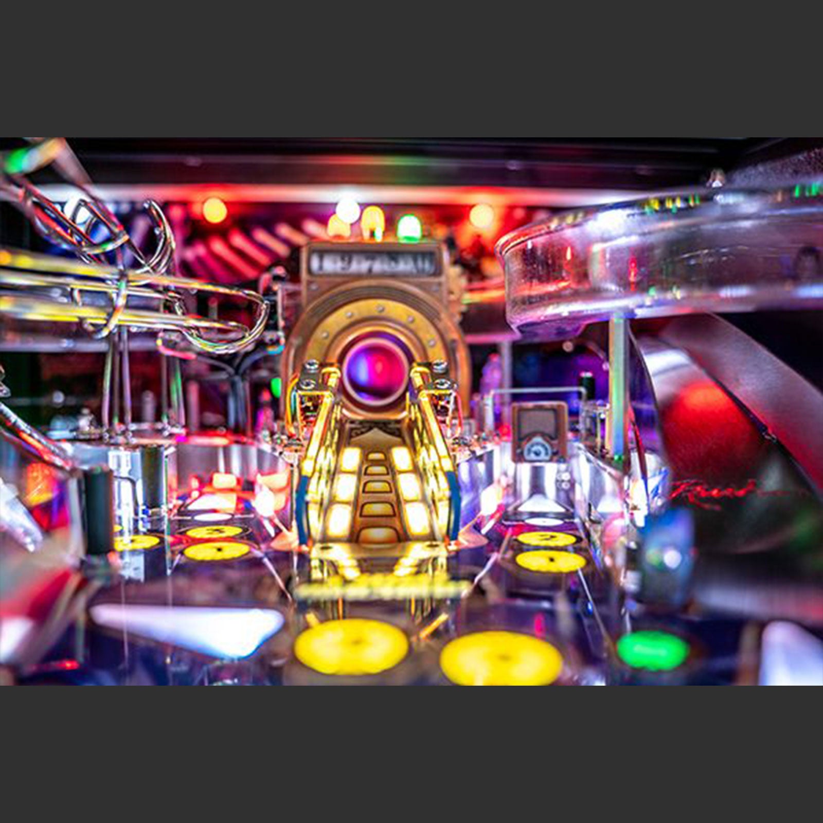 Nitro Pinball Sales USA Stern Pinball Machine RUSH-PREMIUM Playfield