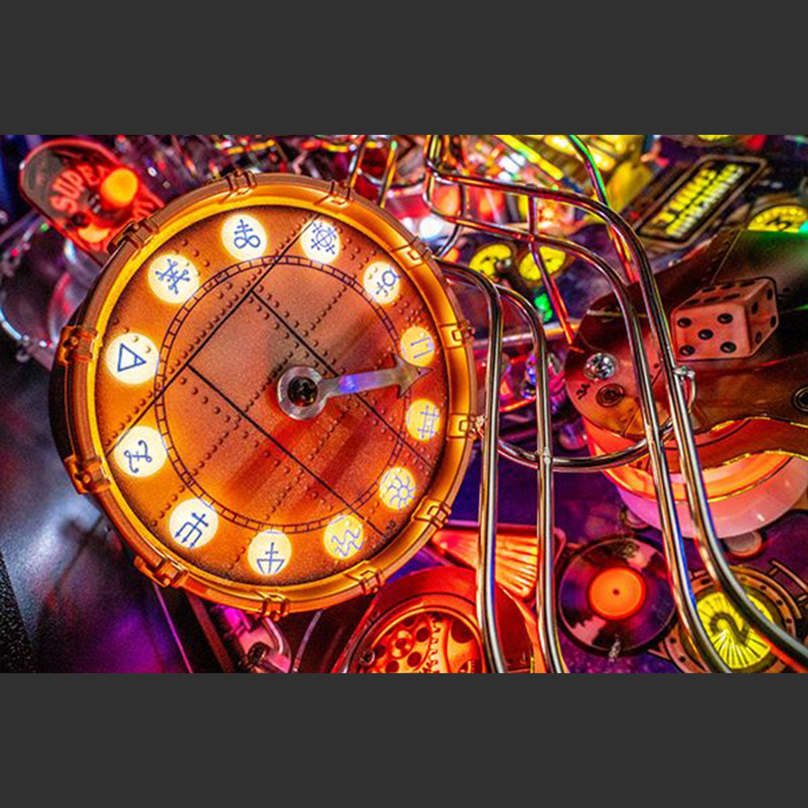 Nitro Pinball Sales USA Stern Pinball Machine RUSH-PREMIUM Playfield
