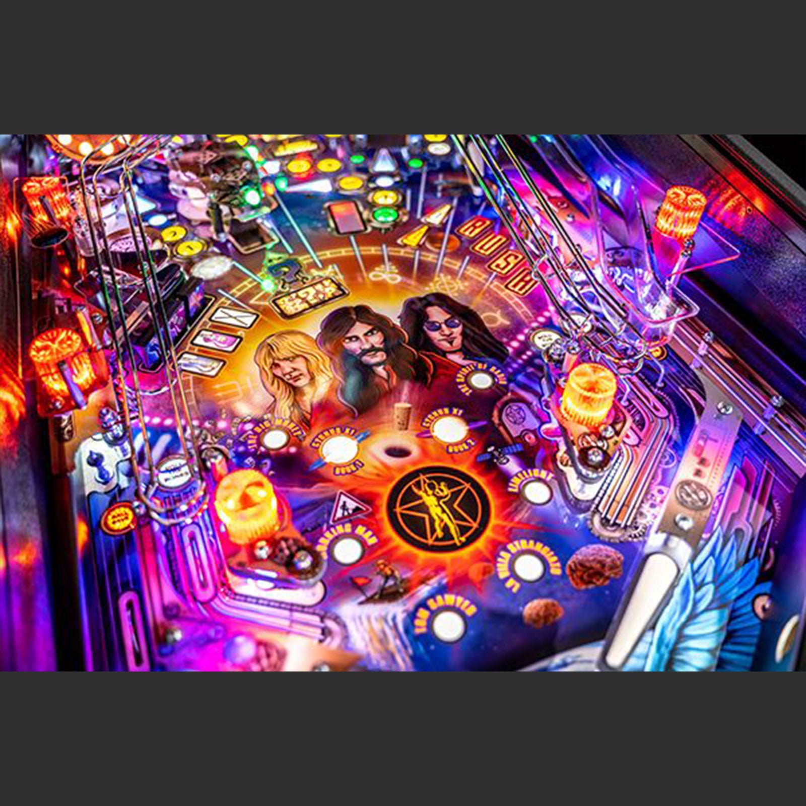 Nitro Pinball Sales USA Stern Pinball Machine RUSH-PREMIUM Playfield
