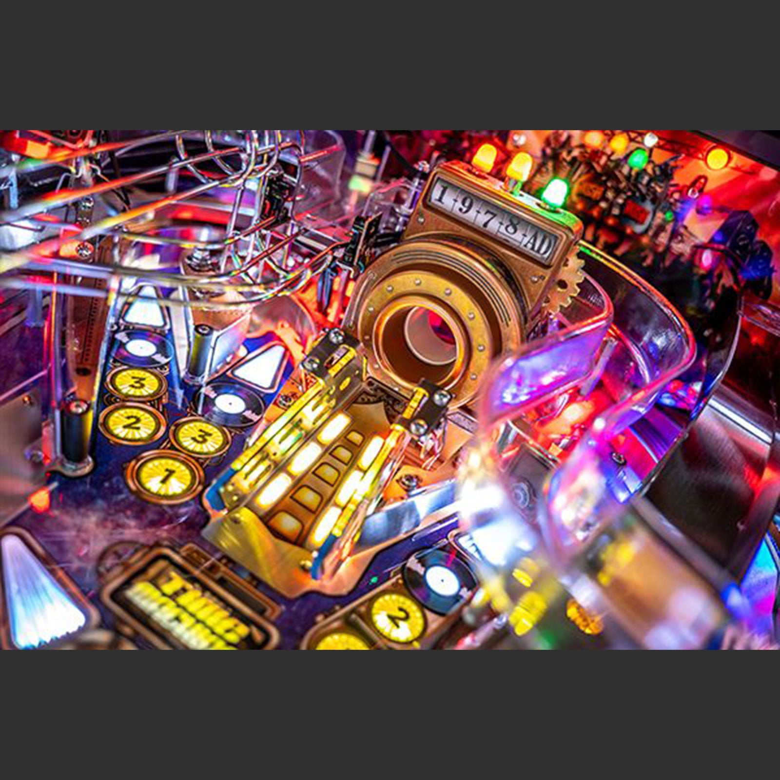 Nitro Pinball Sales USA Stern Pinball Machine RUSH-PREMIUM Playfield