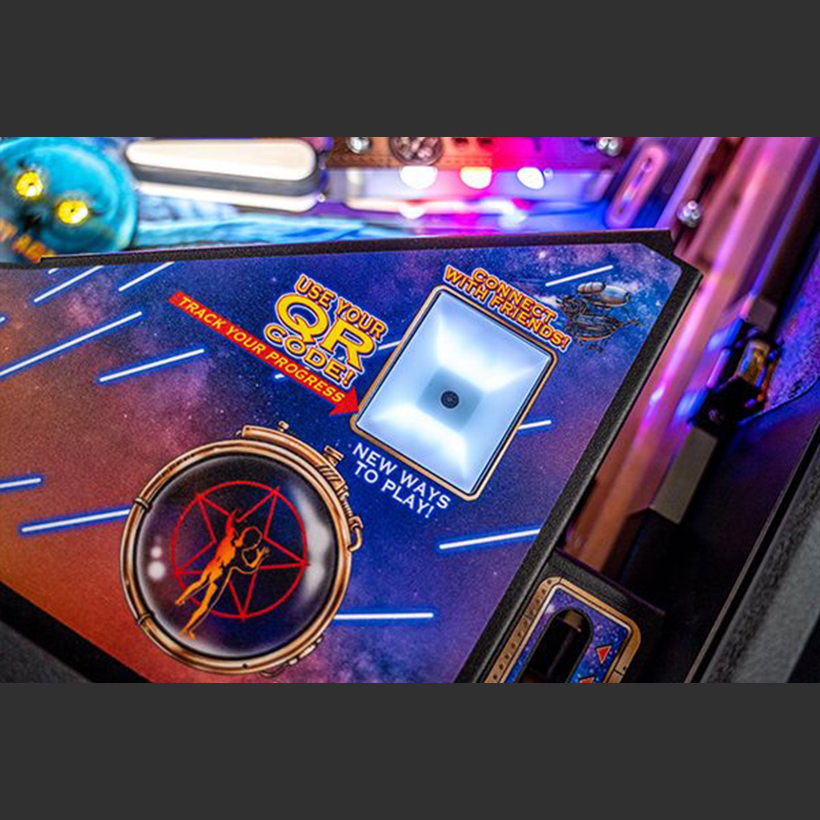 Nitro Pinball Sales USA Stern Pinball Machine RUSH-PREMIUM Playfield