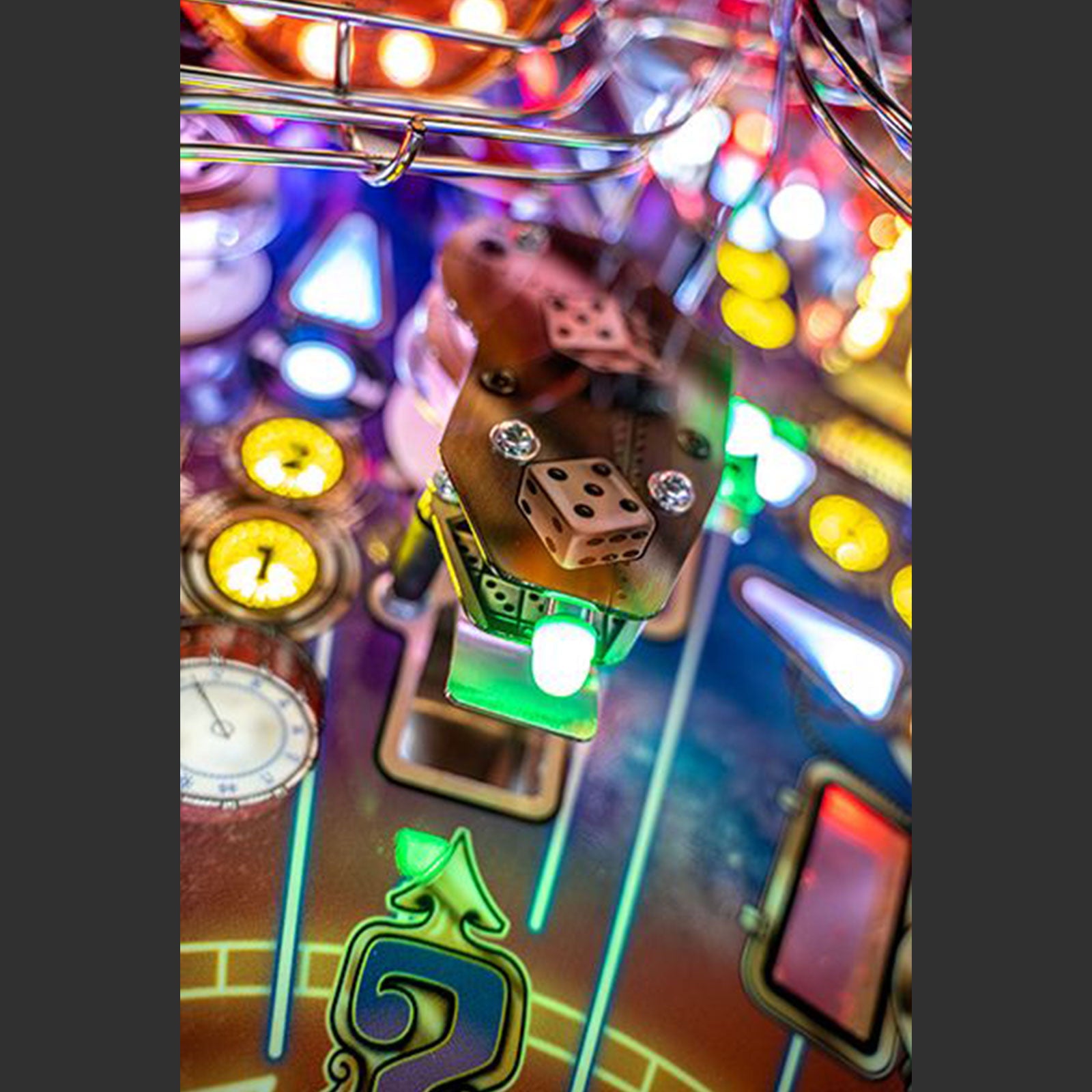 Nitro Pinball Sales USA Stern Pinball Machine RUSH-PREMIUM Playfield