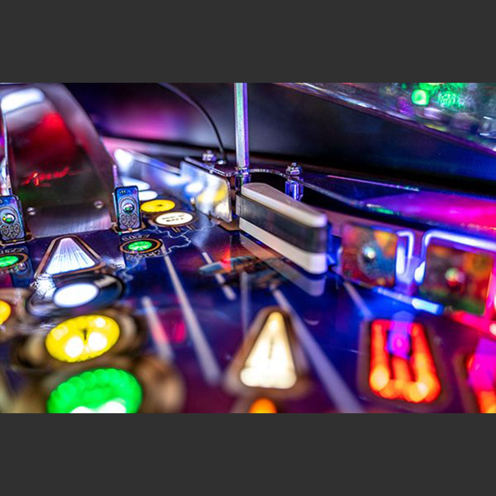 Nitro Pinball Sales USA Stern Pinball Machine RUSH-PREMIUM Playfield