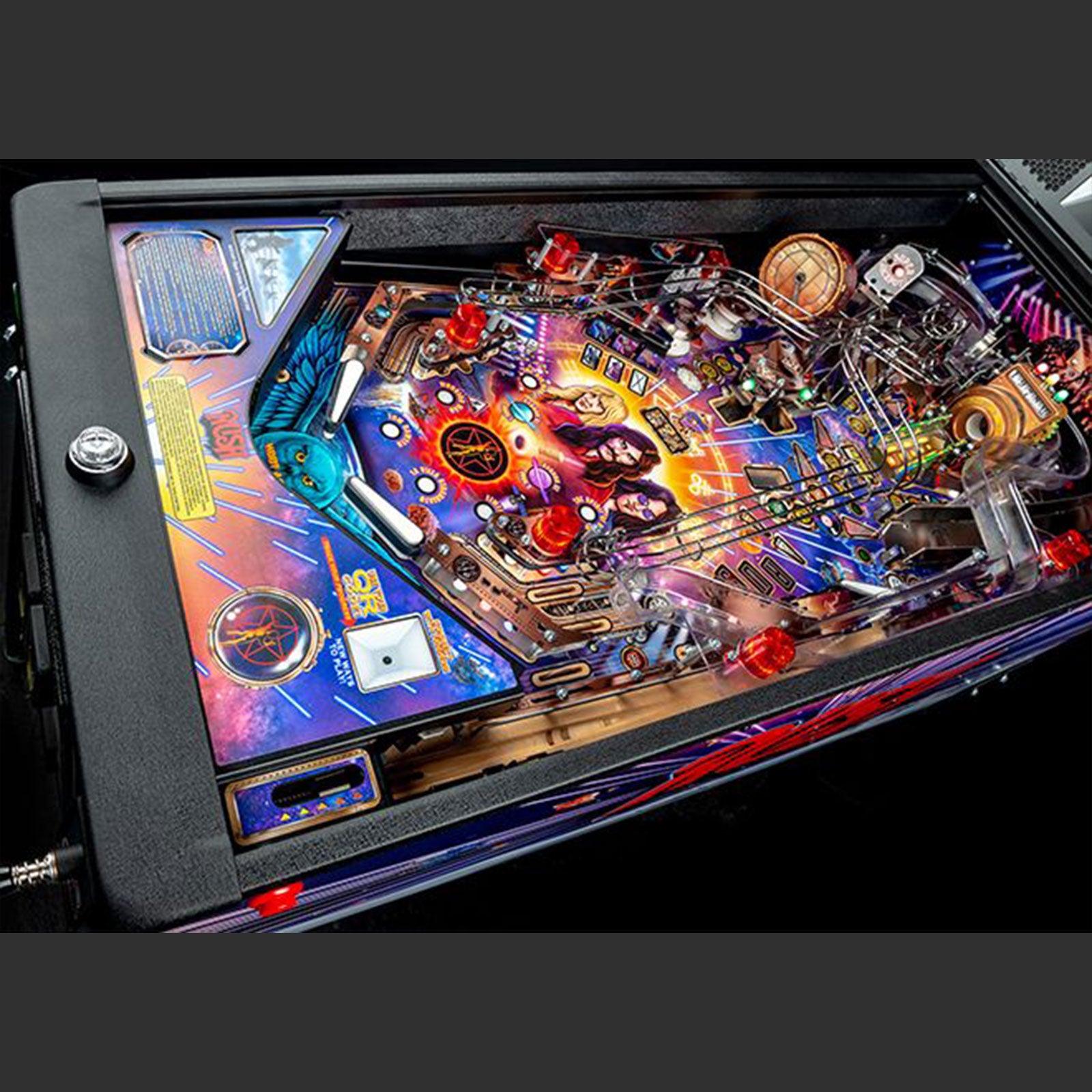 Nitro Pinball Sales USA Stern Pinball Machine RUSH-PREMIUM Playfield