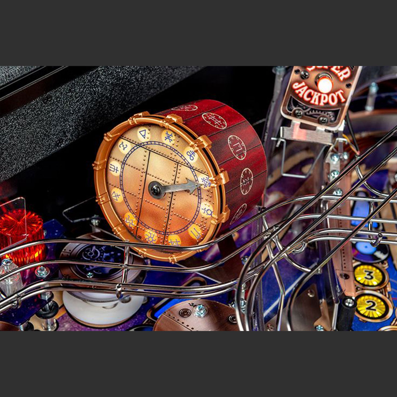 Nitro Pinball Sales USA Stern Pinball Machine RUSH-PREMIUM Playfield