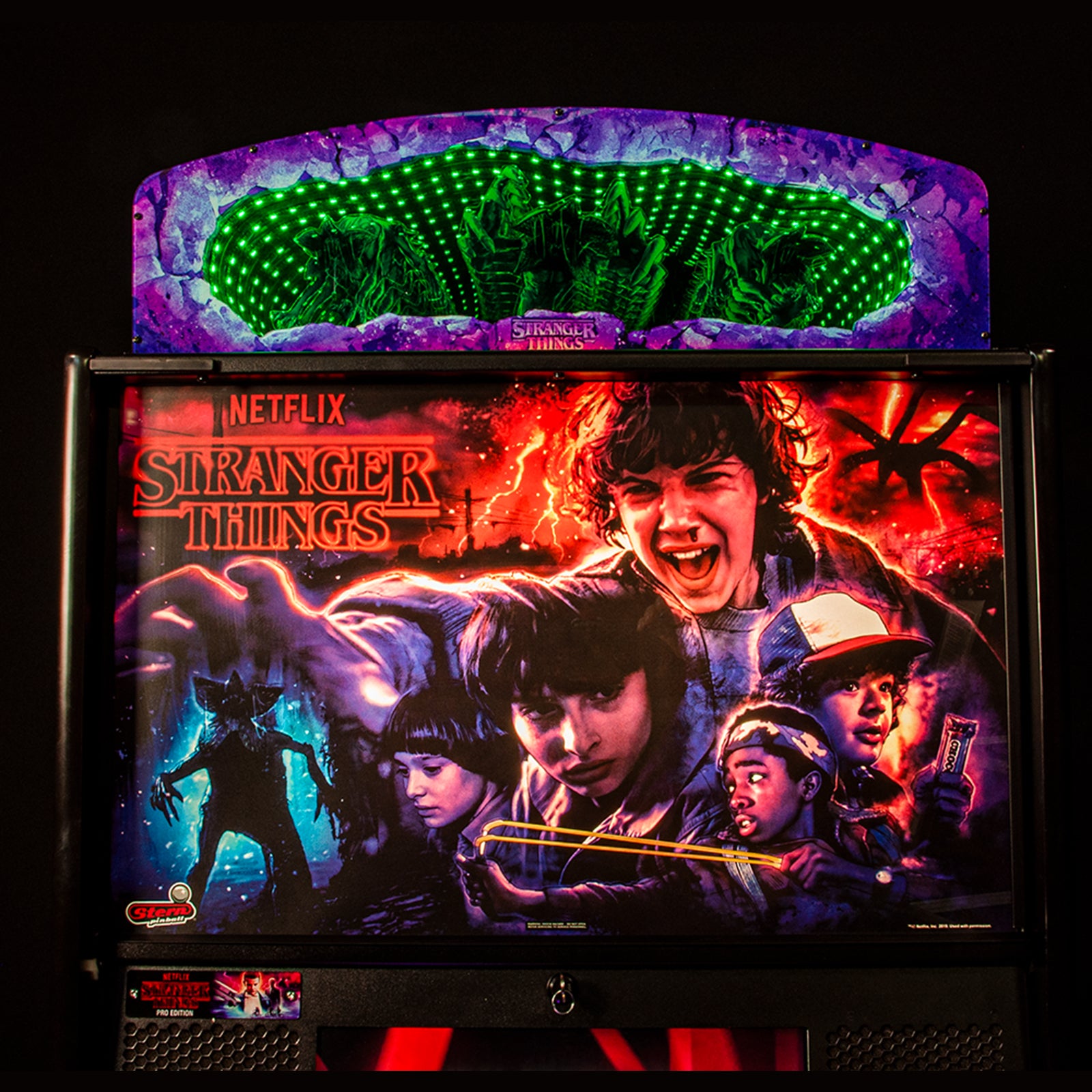 Nitro Pinball Sales USA Stern Accessories Stranger Things Topper