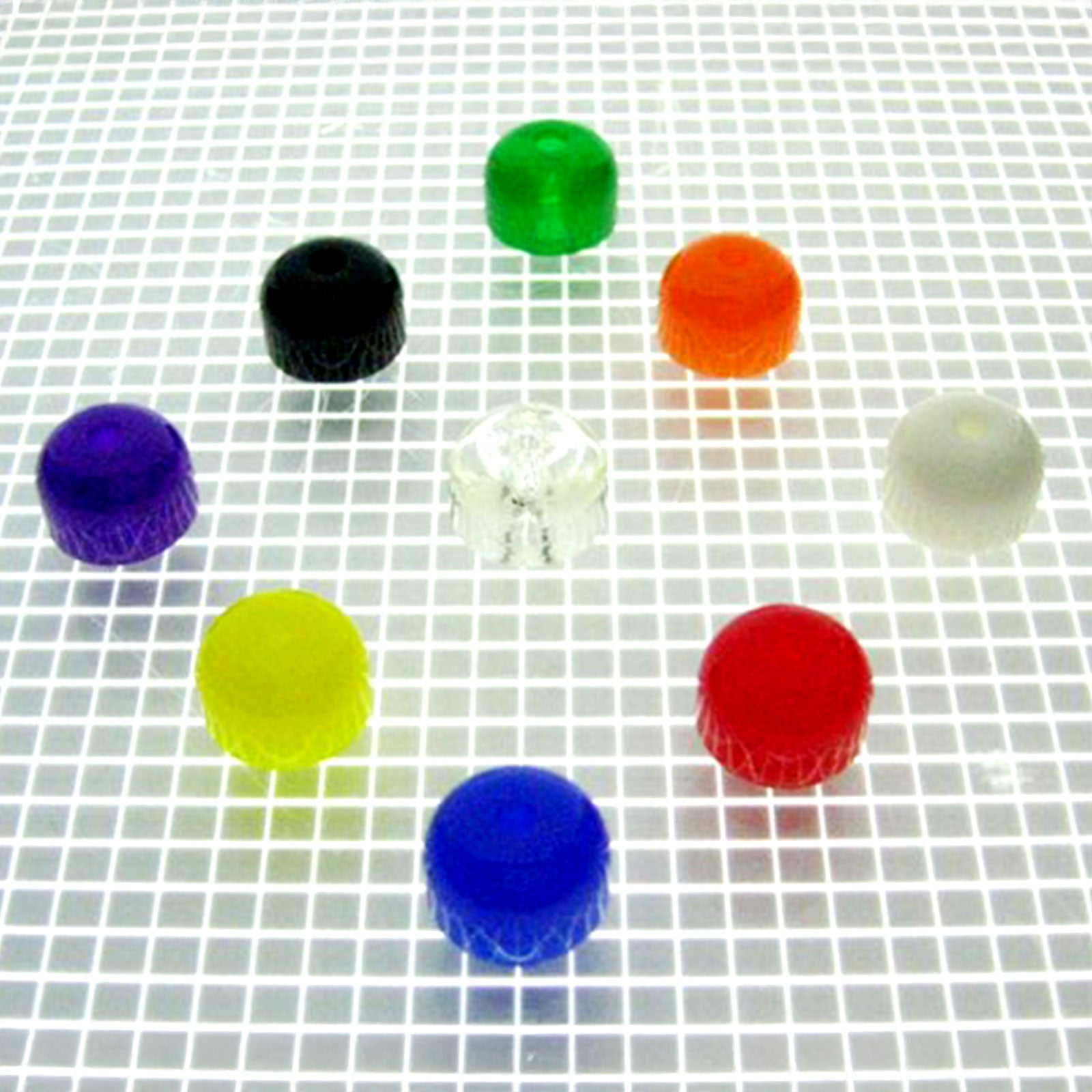 Nitro Pinball Sales Parts & Accessories Super-Bands 3/8" OD Super-Bands™ Transparent Mini Post Rubbers